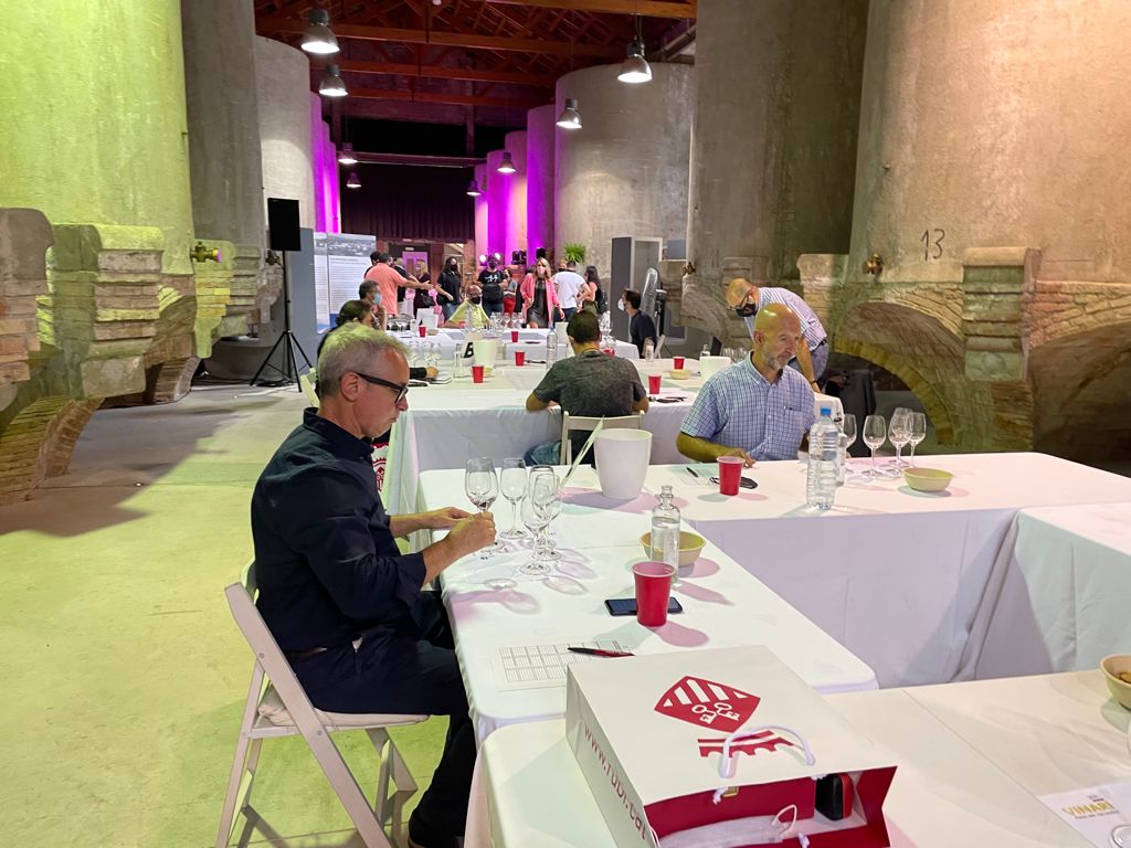Tast a cegues al Celler de Rubí en una edició anterior. FOTO: NHS