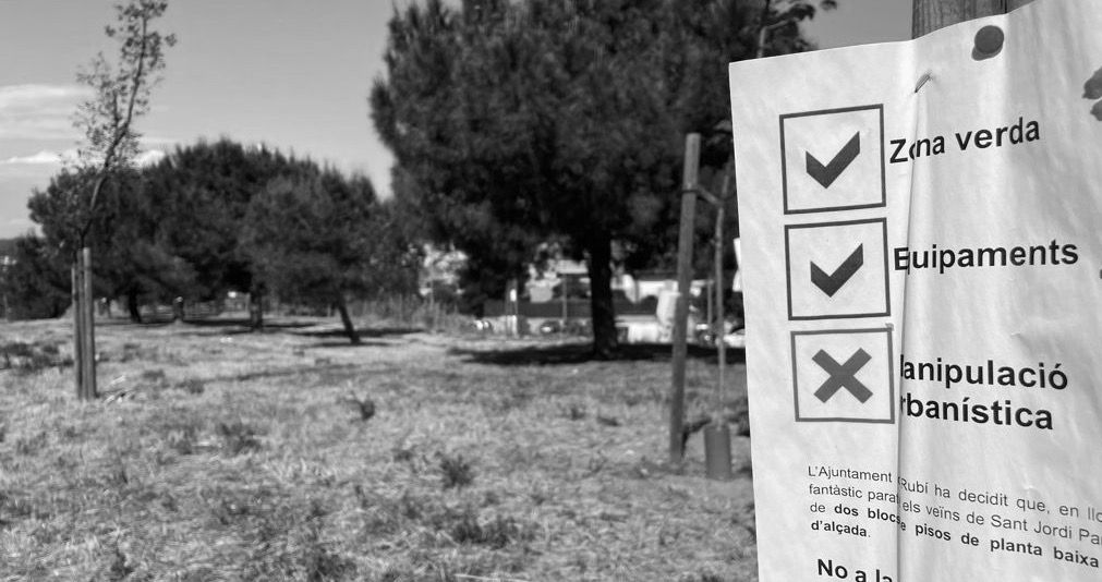 Article d'opinió d'un veí de Sant Jordi Parc. FOTO: Redacció