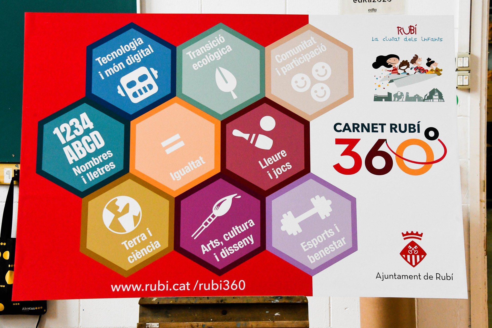 En marxa el Carnet Rubí 360 amb moltes de les activitats familiars de l'Efecte E incloses. FOTO: Ajuntament de Rubí - Localpres