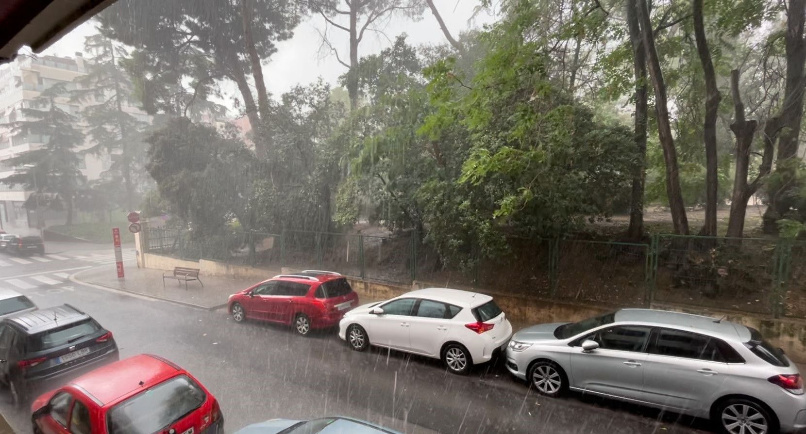 Una tempesta a Rubí. FOTO: Andrea Martínez