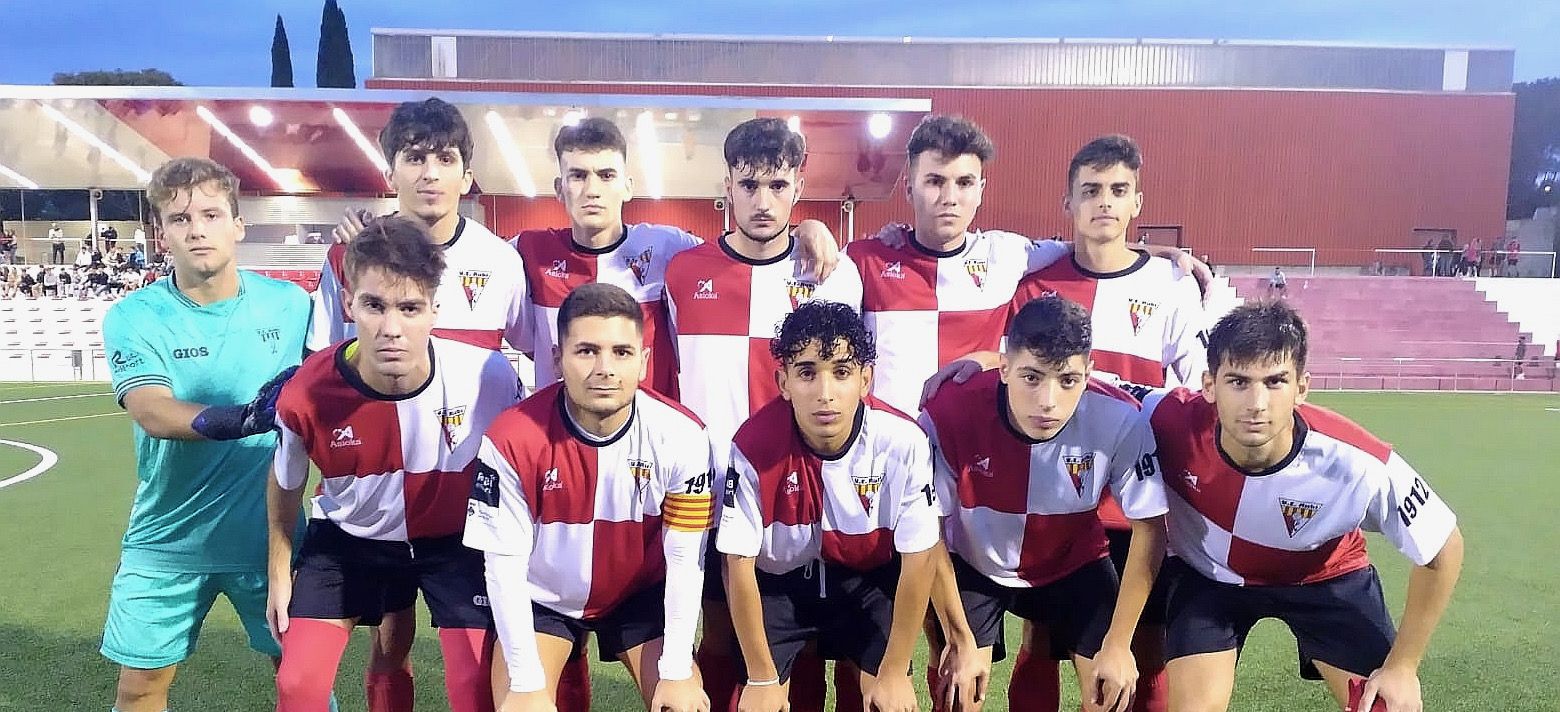 Empat entre la UE Rubí B i el Sant Cugat B. FOTO: Cedida