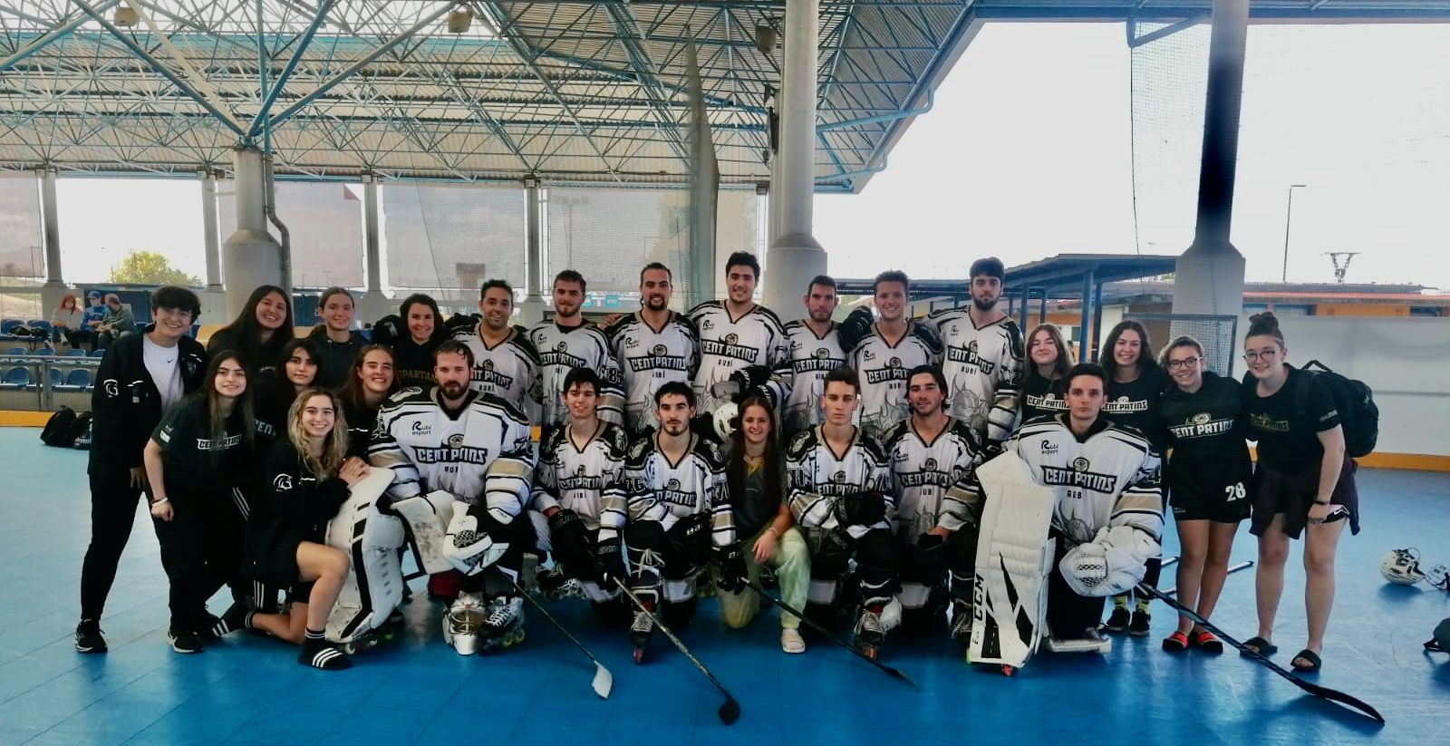 Primera jornada dels equips d'elit masculí i femení del HCR Cent Patins. FOTO: Cedida