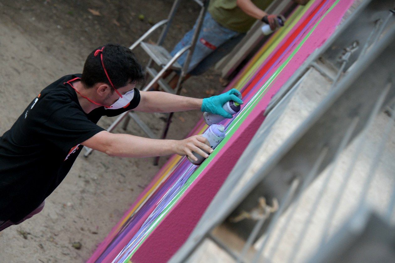 Torna el festival de grafit Full Colors aquest cap de setmana. FOTO: Ajuntament de Rubí - Localpres