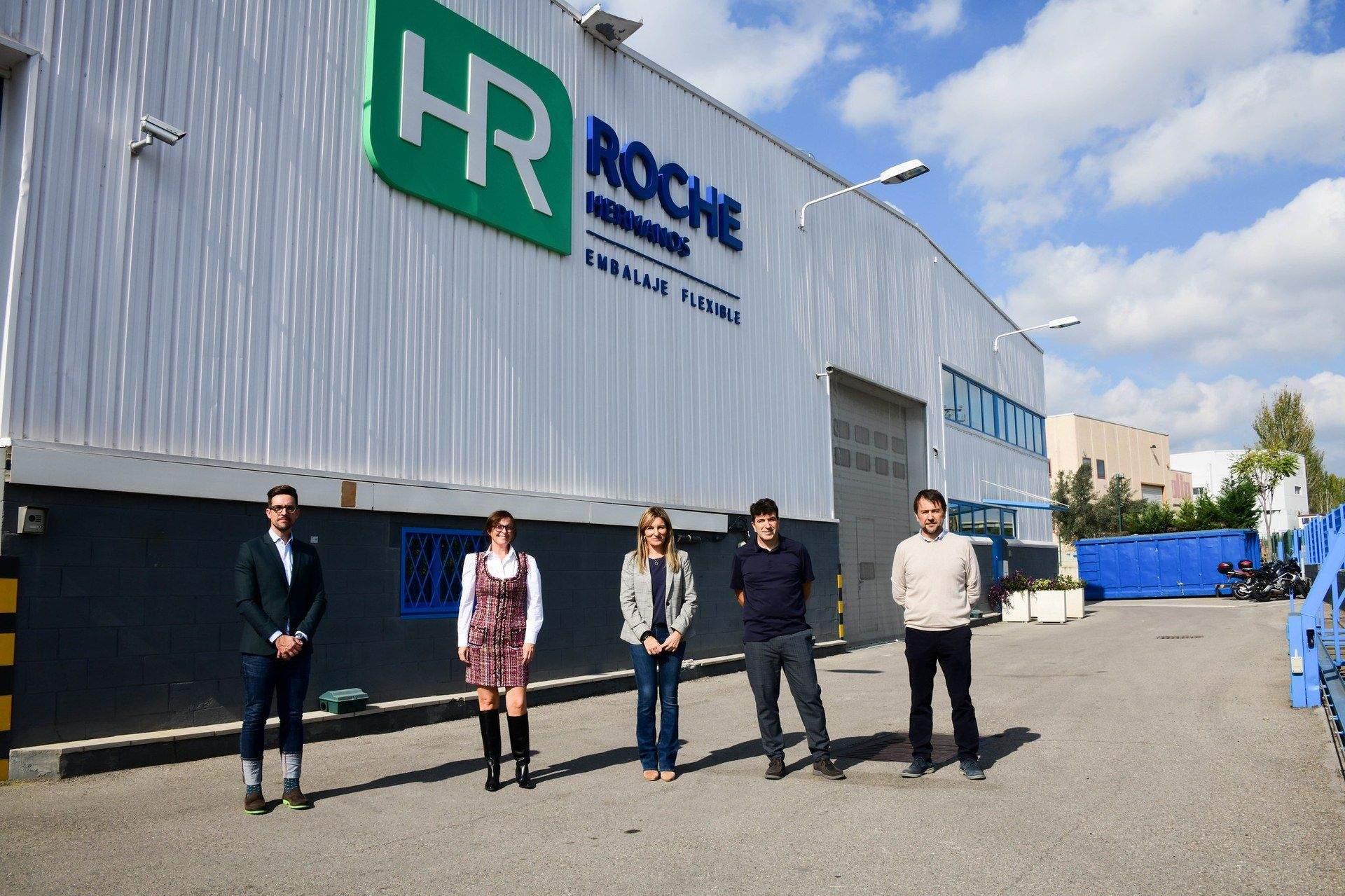 L’alcaldessa visita l'empresa Hermanos Roche a Rubí. FOTO: Ajuntament de Rubí - Localpres