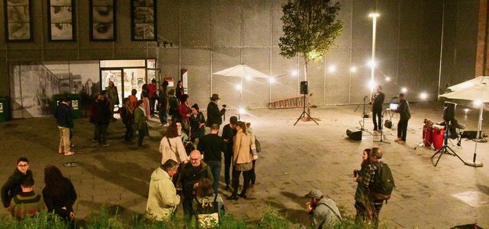 La Nit Screen es va tancar dissabte a la plaça del Celler amb un concert a càrrec del grup de música cubana Los tres chamacos. FOTO: Ajuntament de Rubí-Localpres