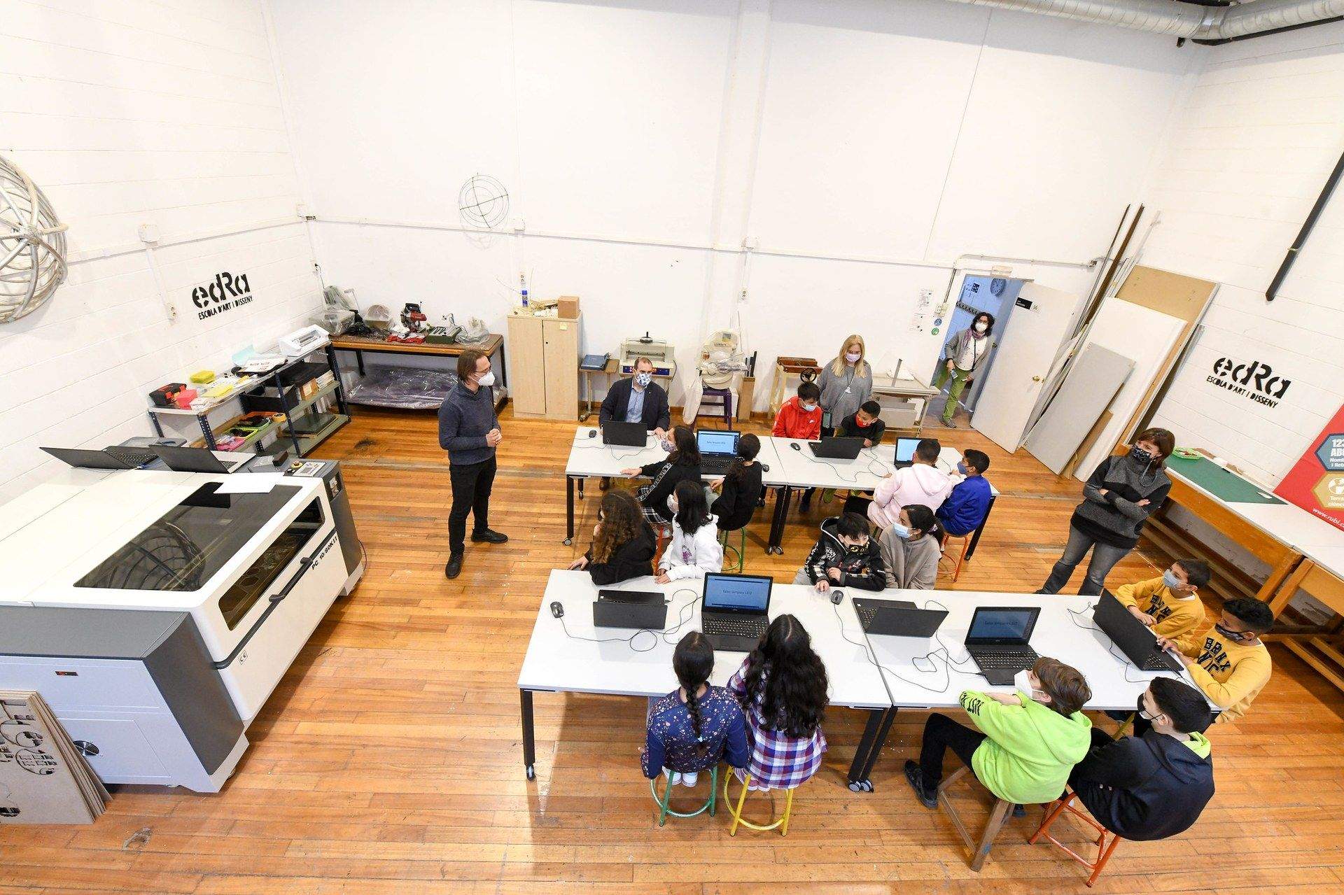 Una de les aules d’edRa en una foto d’arxiu. FOTO: Ajuntament de Rubí/Localpres