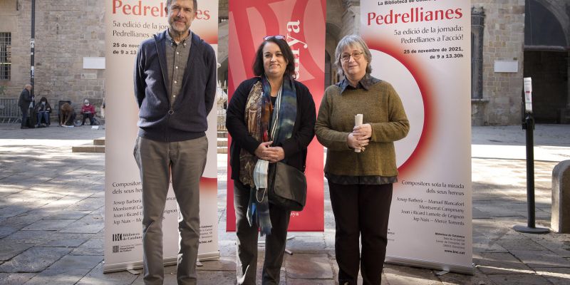 Presentació de la jornada 'Pedrellianes a l'acció!'. FOTO: Cedida