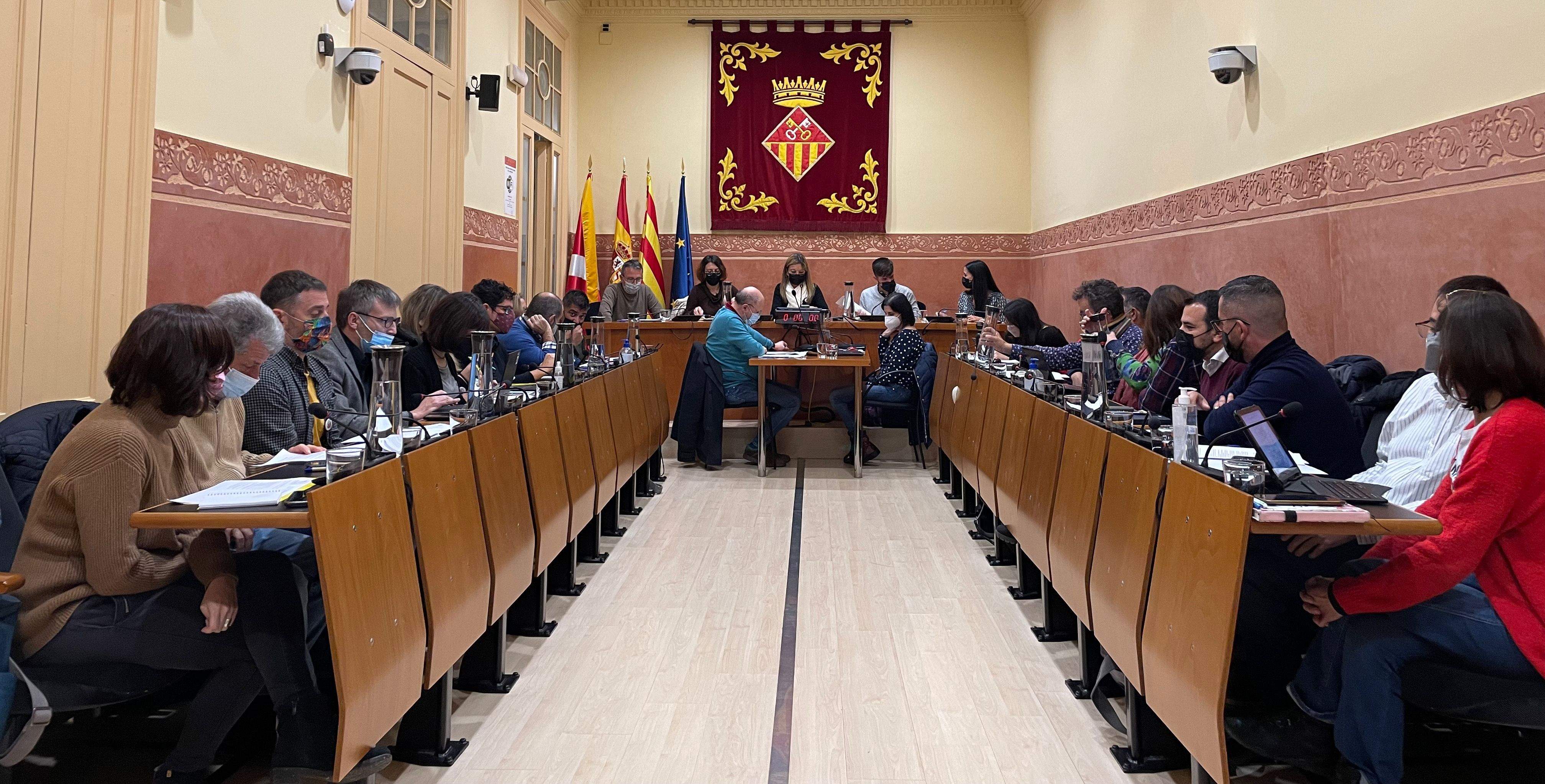 Ple municipal de Rubí del mes de novembre. FOTO: NHS Ple municipal de Rubí del mes de novembre. FOTO: NHS