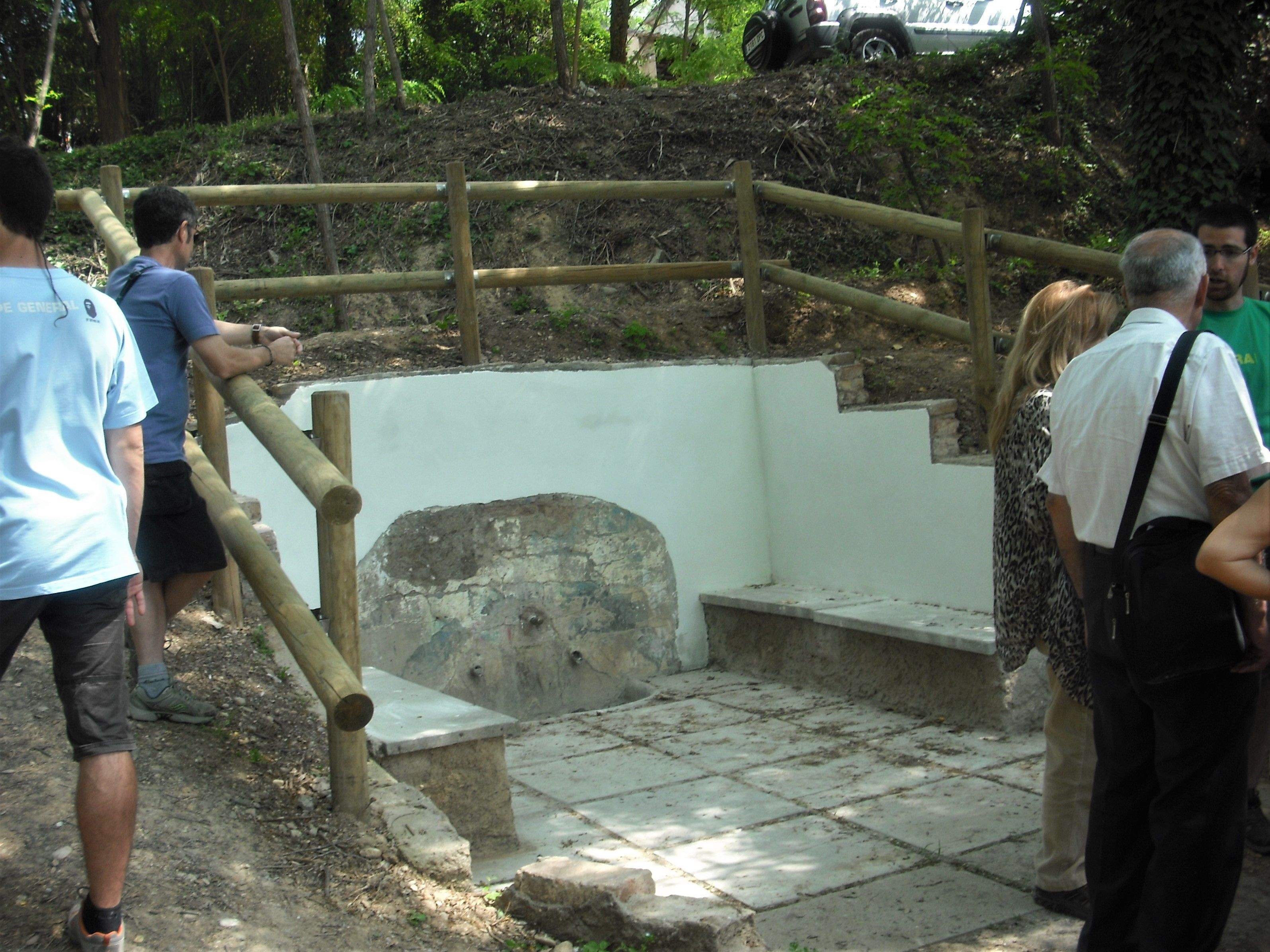 Imatge de la font de Sant Muç del 28 de maig de 2012. FOTO: Jordi Vilalta