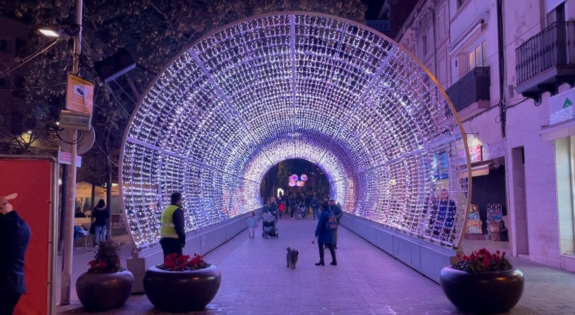 L'Illa de la Llum, coneguda popularment com el túnel de la llum. FOTO: NHS 