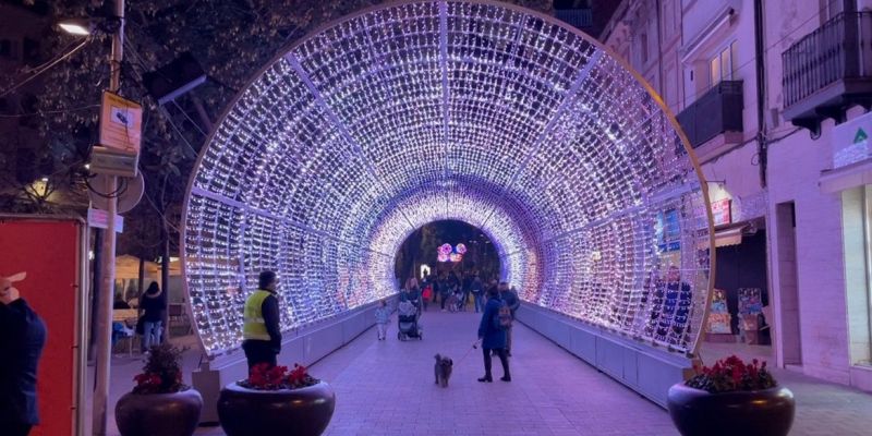 L'Illa de la Llum, coneguda popularment com el túnel de la llum. FOTO: NHS 