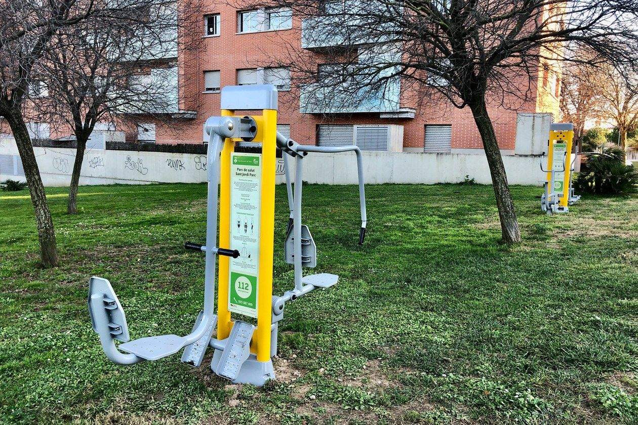 El nou parc de salut es troba al camí de Can Ximelis de Sant Jordi Parc. FOTO: Ajuntament de Rubí – Localpres