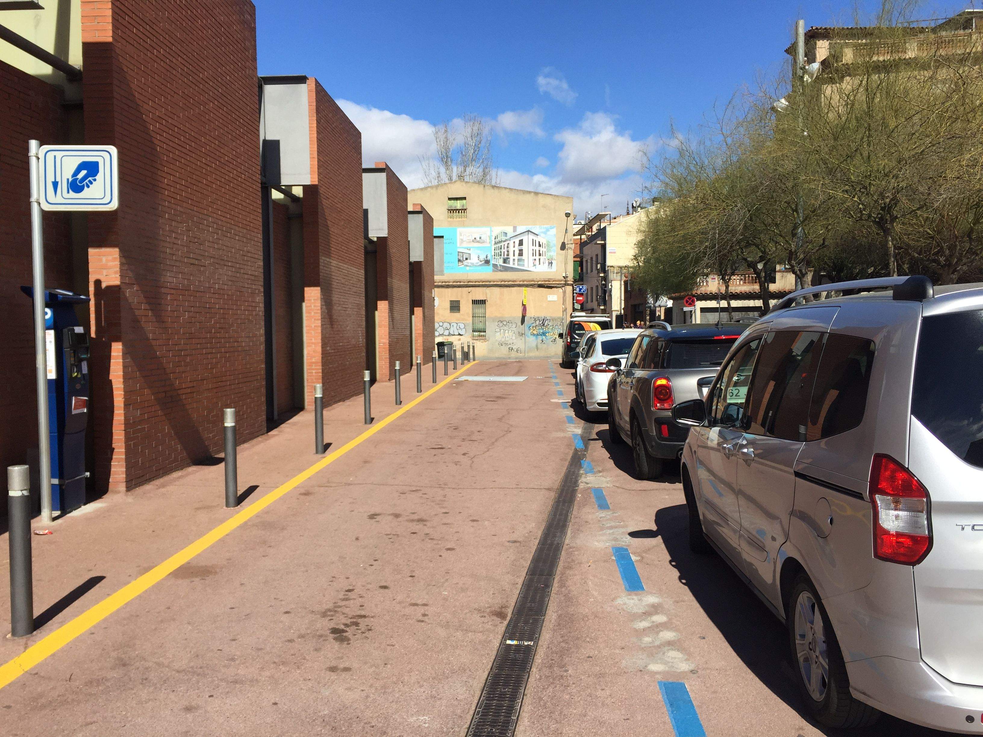 La zona blava de Rubí desapareix i es transforma en taronja. FOTO: NHS