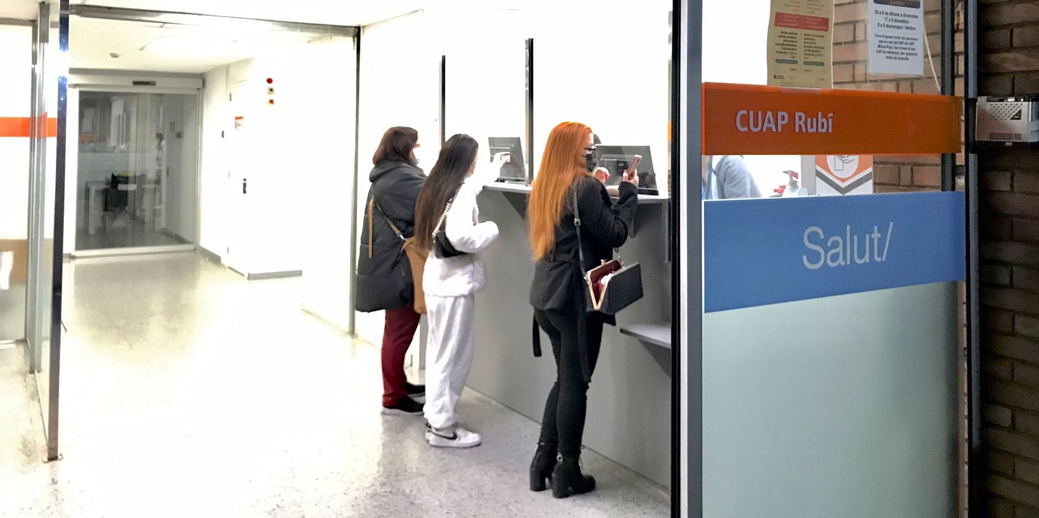 Entrada del nou CUAP de Rubí. FOTO: Salut