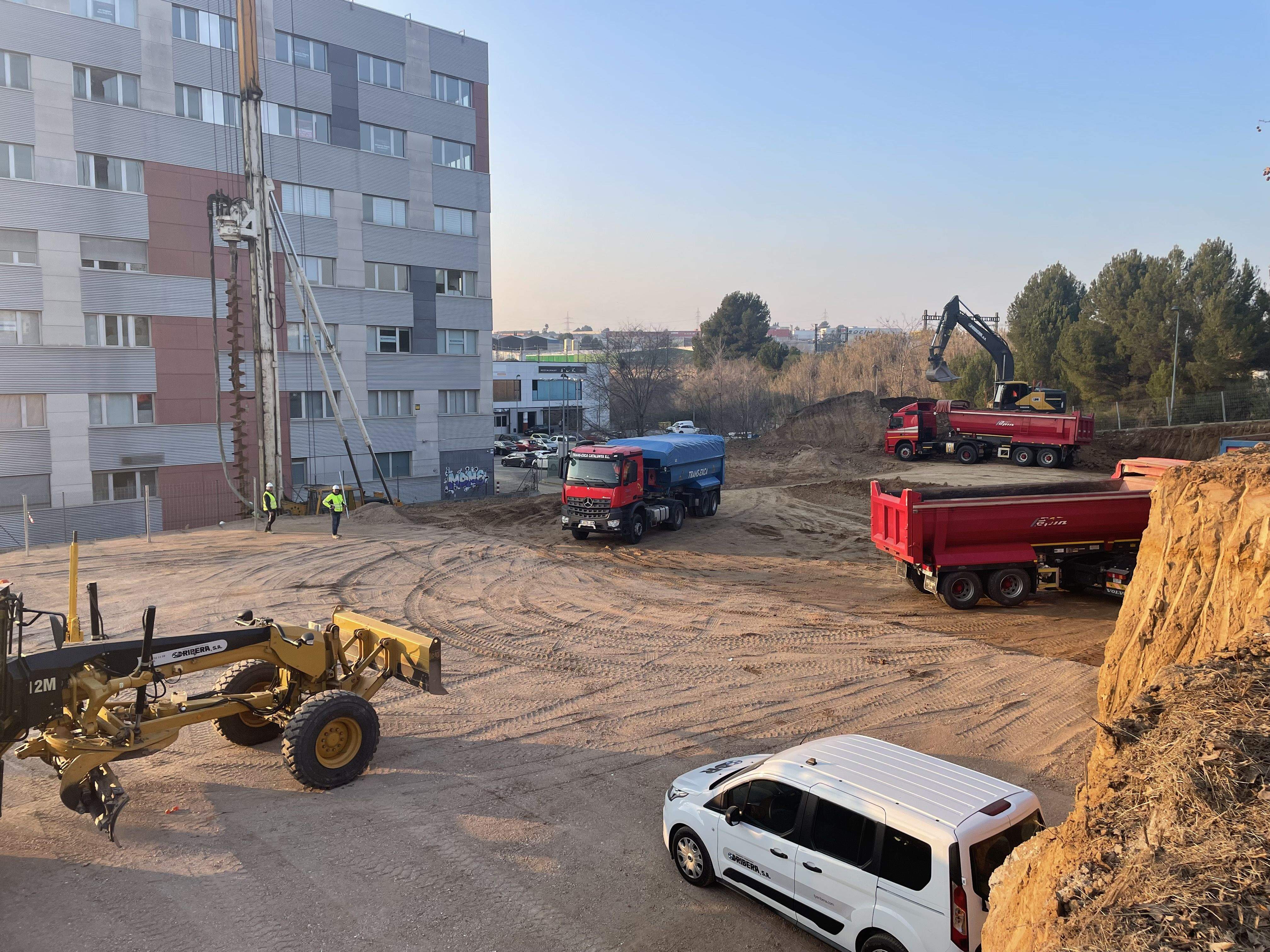 Inici de les obres al mes de gener per construir un nou supermercat Lidl. FOTO: NHS