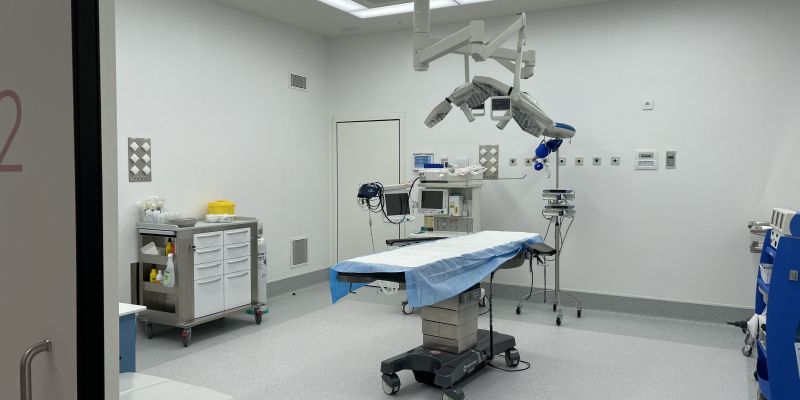 La nova clínica de cirurgia plàstica de Rubí té quiròfans propis a la planta 0. FOTO: NHS