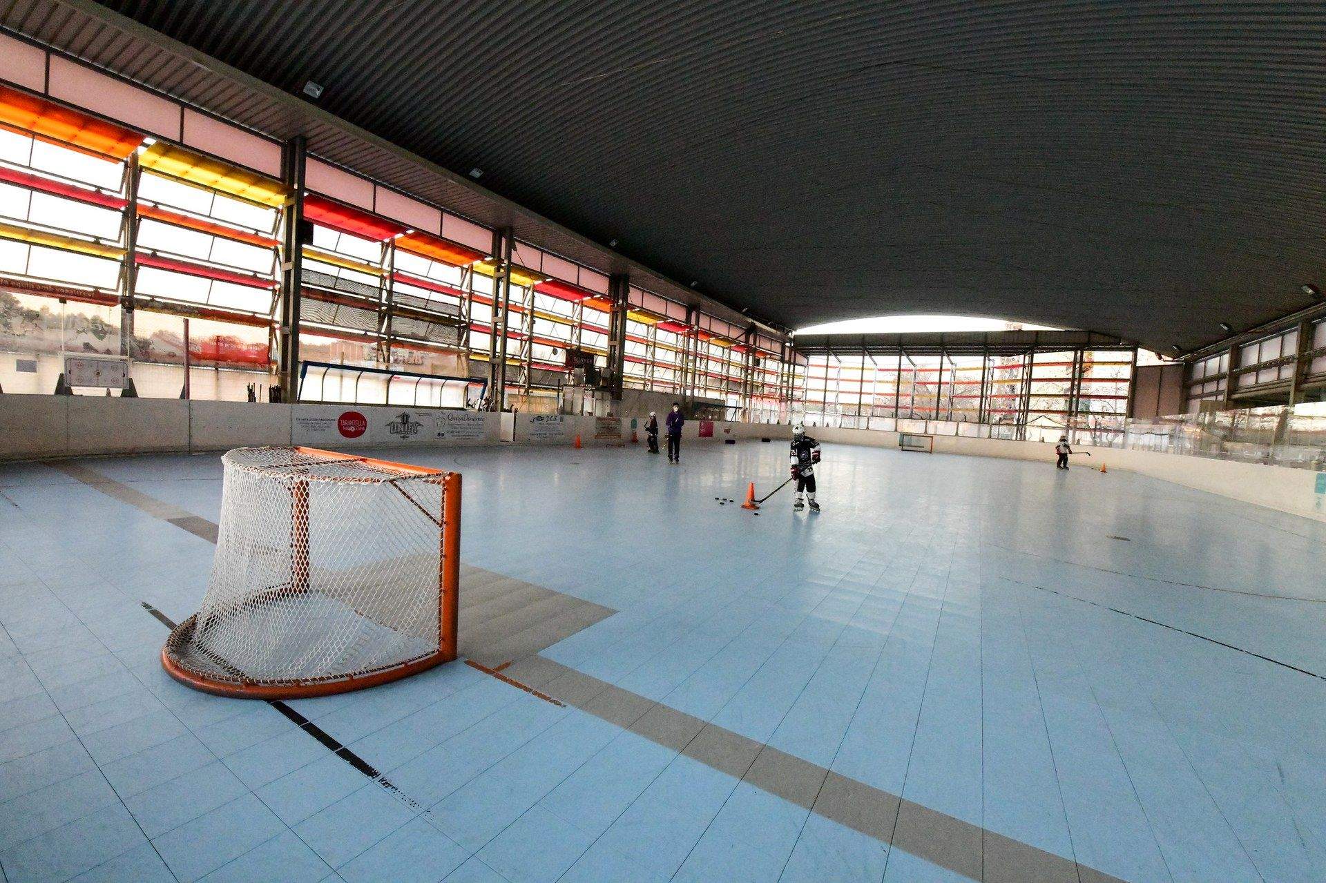 La modificació permetrà fer les actuacions d'aïllament acústic a la pista Francesc Calvo FOTO: Ajuntament de Rubí-Localpres