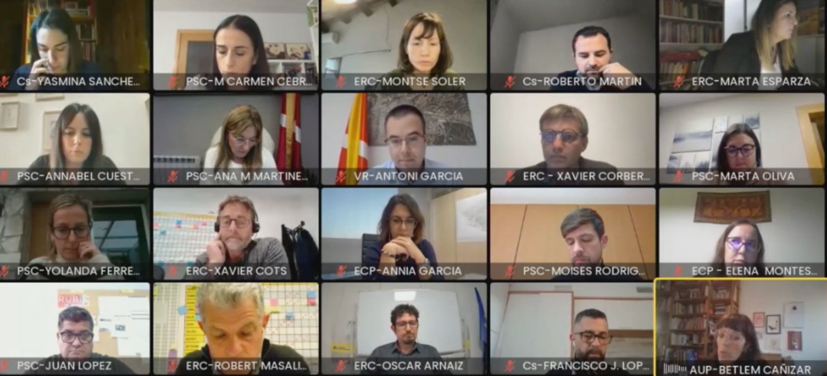Ple municipal de Rubí, celebrat de forma telemàtica el dijous 27 de gener Ple municipal de Rubí, celebrat de forma telemàtica el dijous 27 de gener