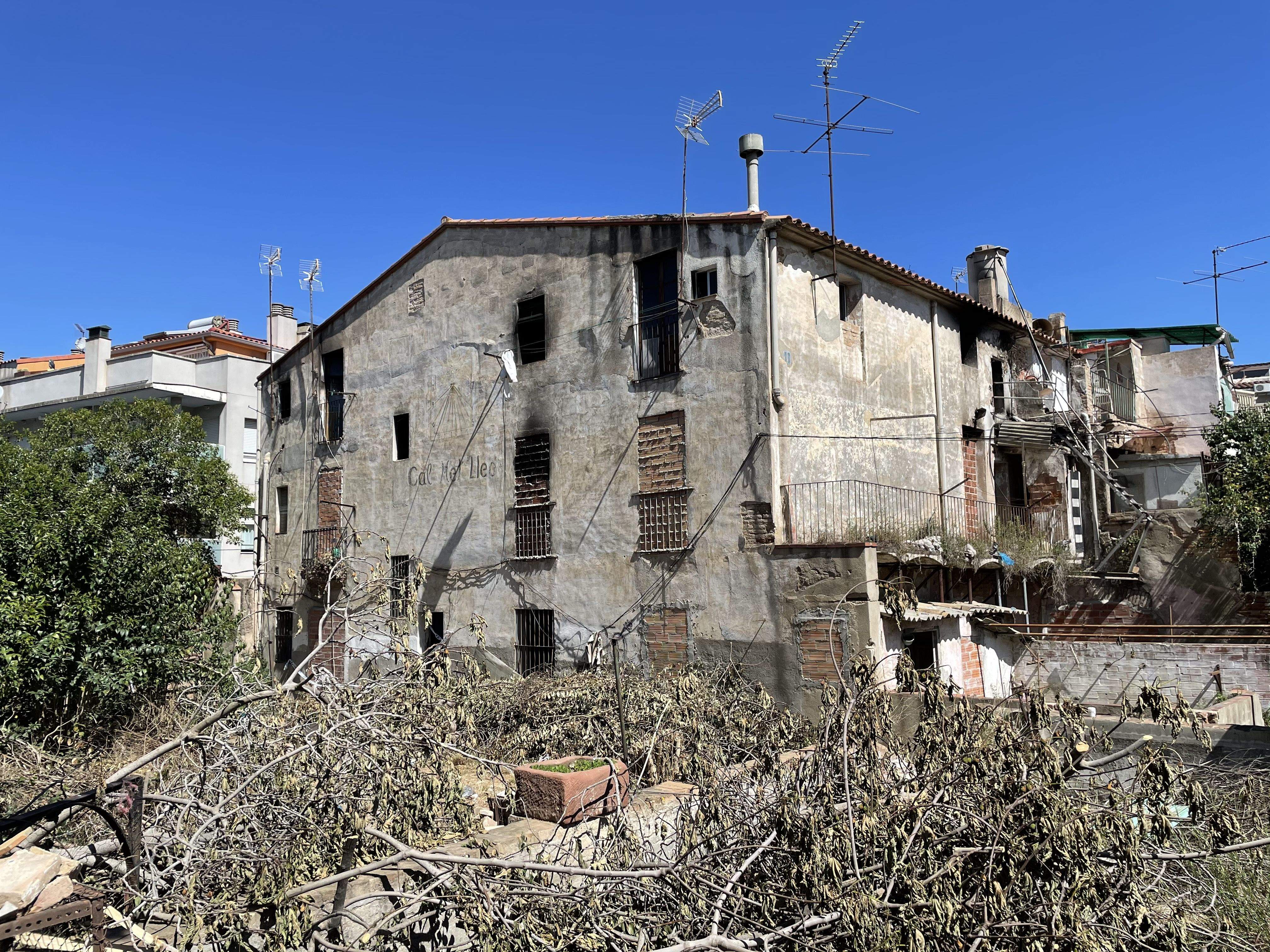 La masia de Cal Met Lleó serà una de les protagonistes del nou butlletí del CER. FOTO: NHS