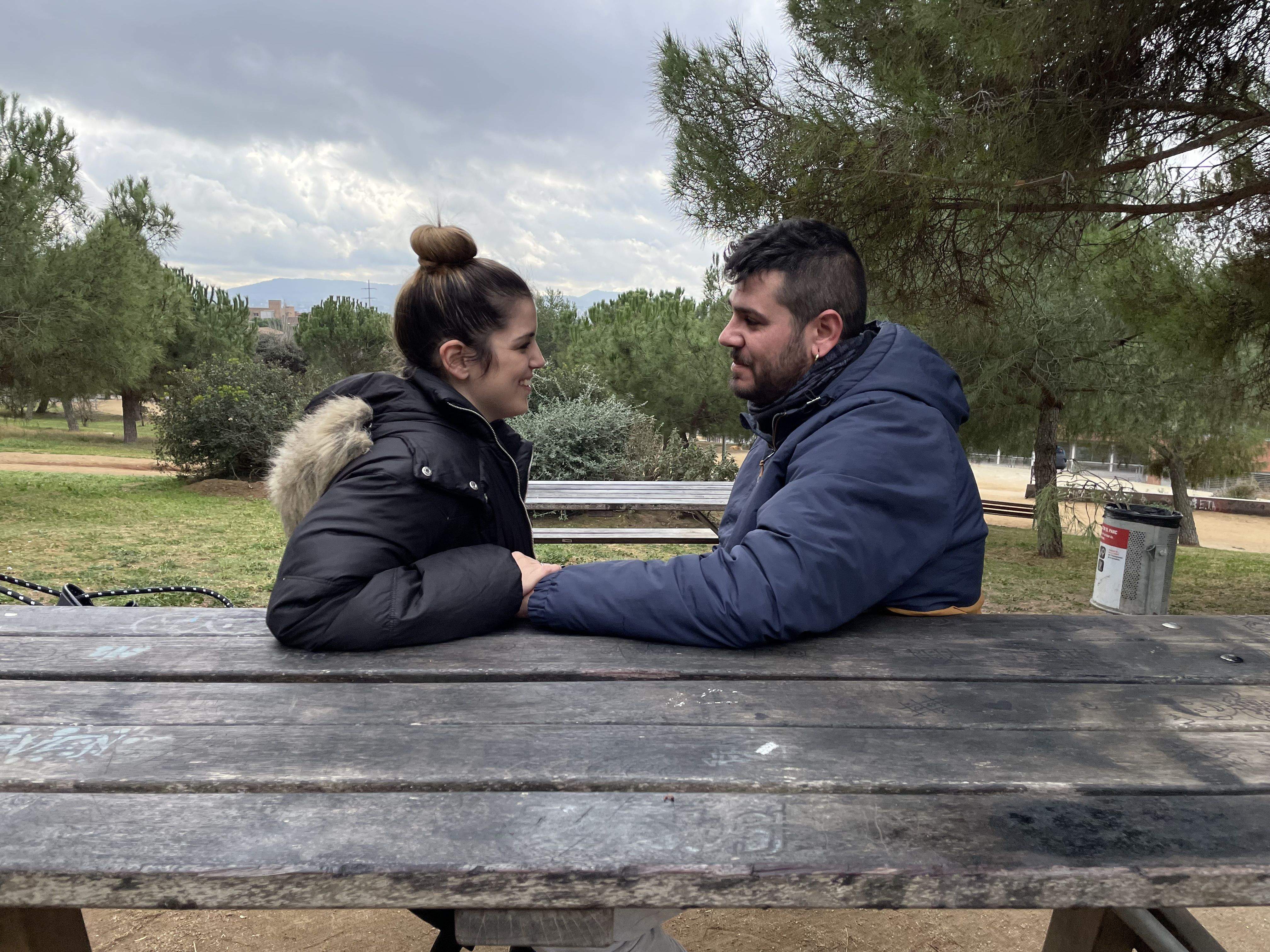 Cristina: "L'important és la persona, no el com la coneguis". FOTO: Arnau Martínez