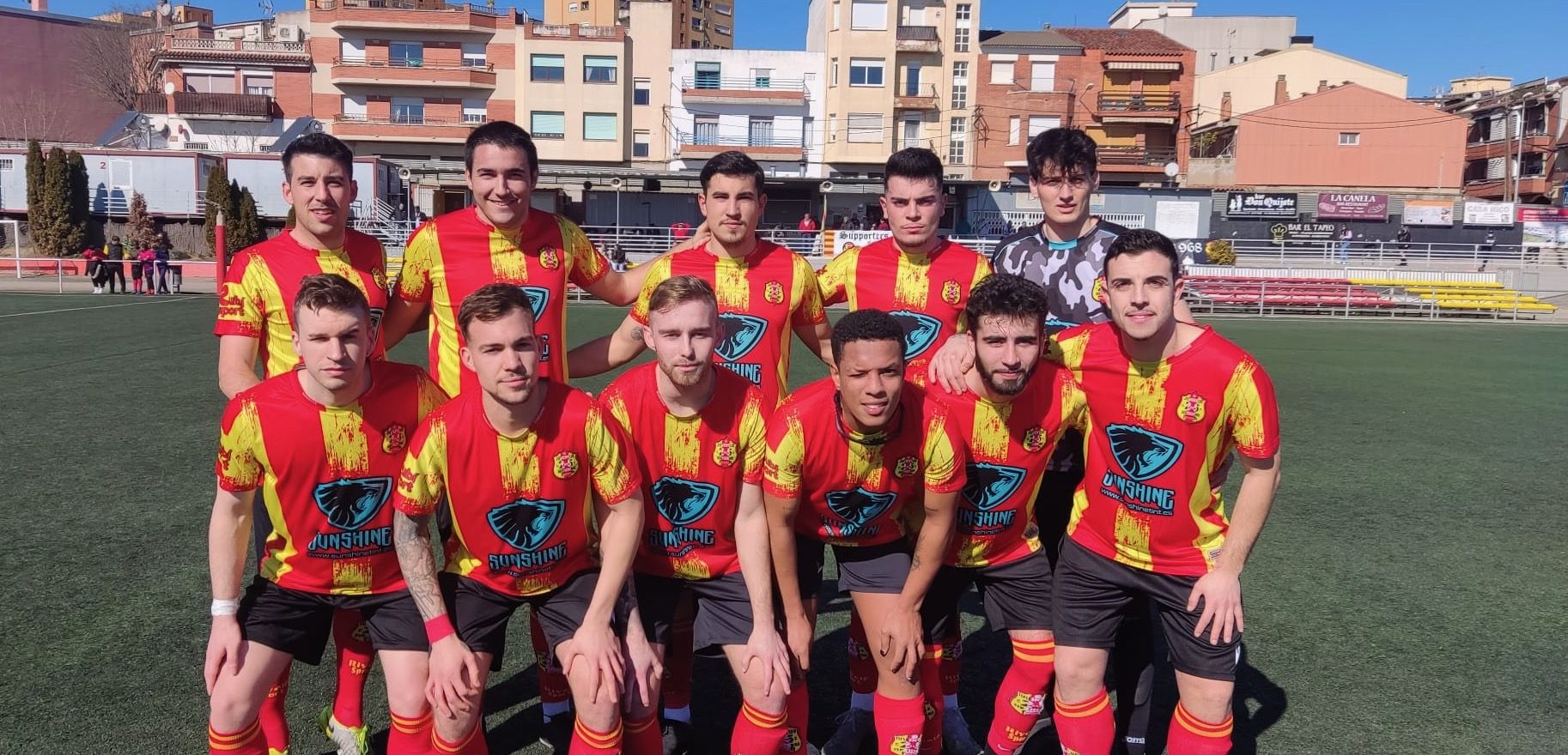  L'onze inicial del Veinti, que se situa en segona posició de la classificació. FONT: Cedida