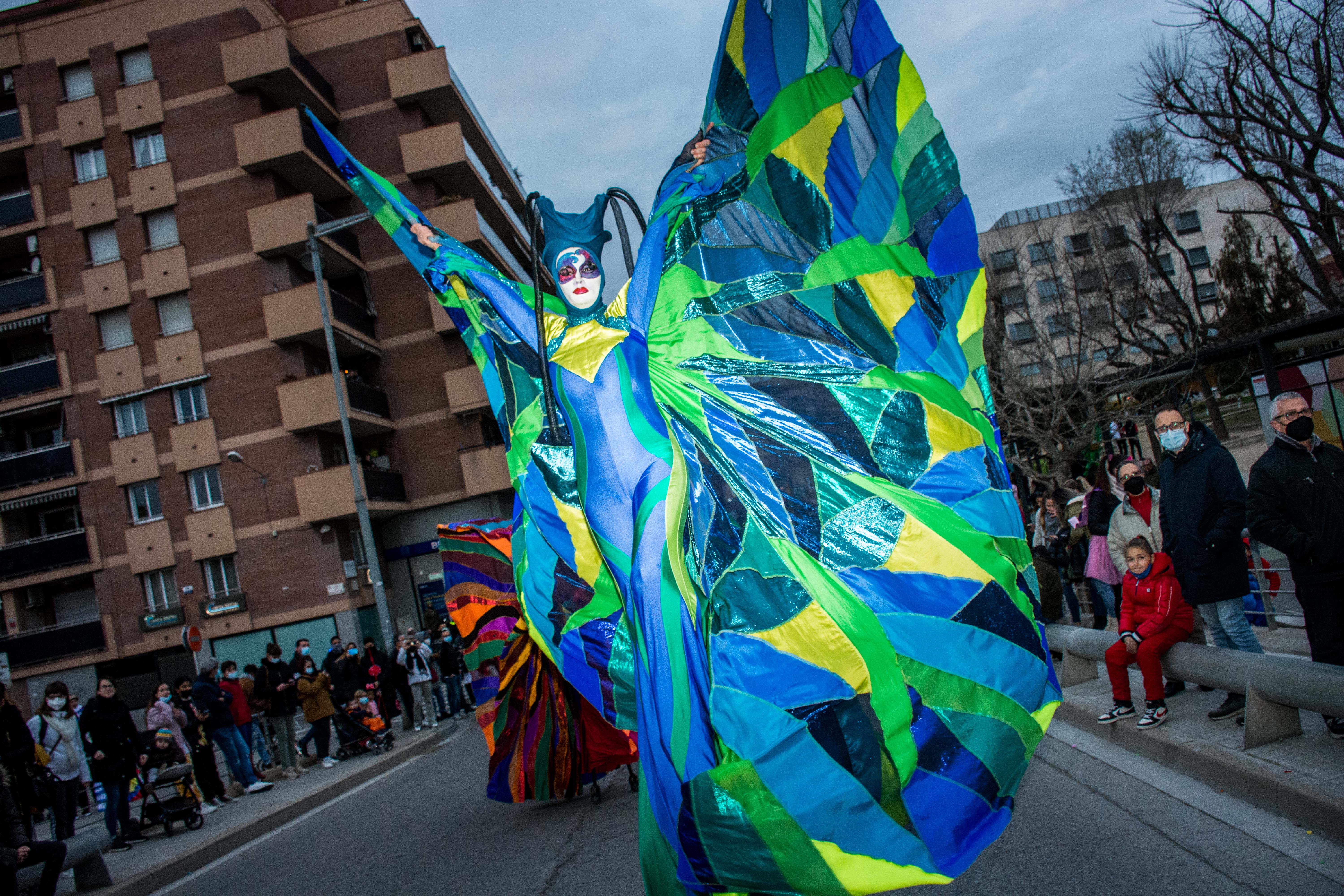 Rua de comparses de Carnaval 2022. FOTO: Carmelo Jiménez