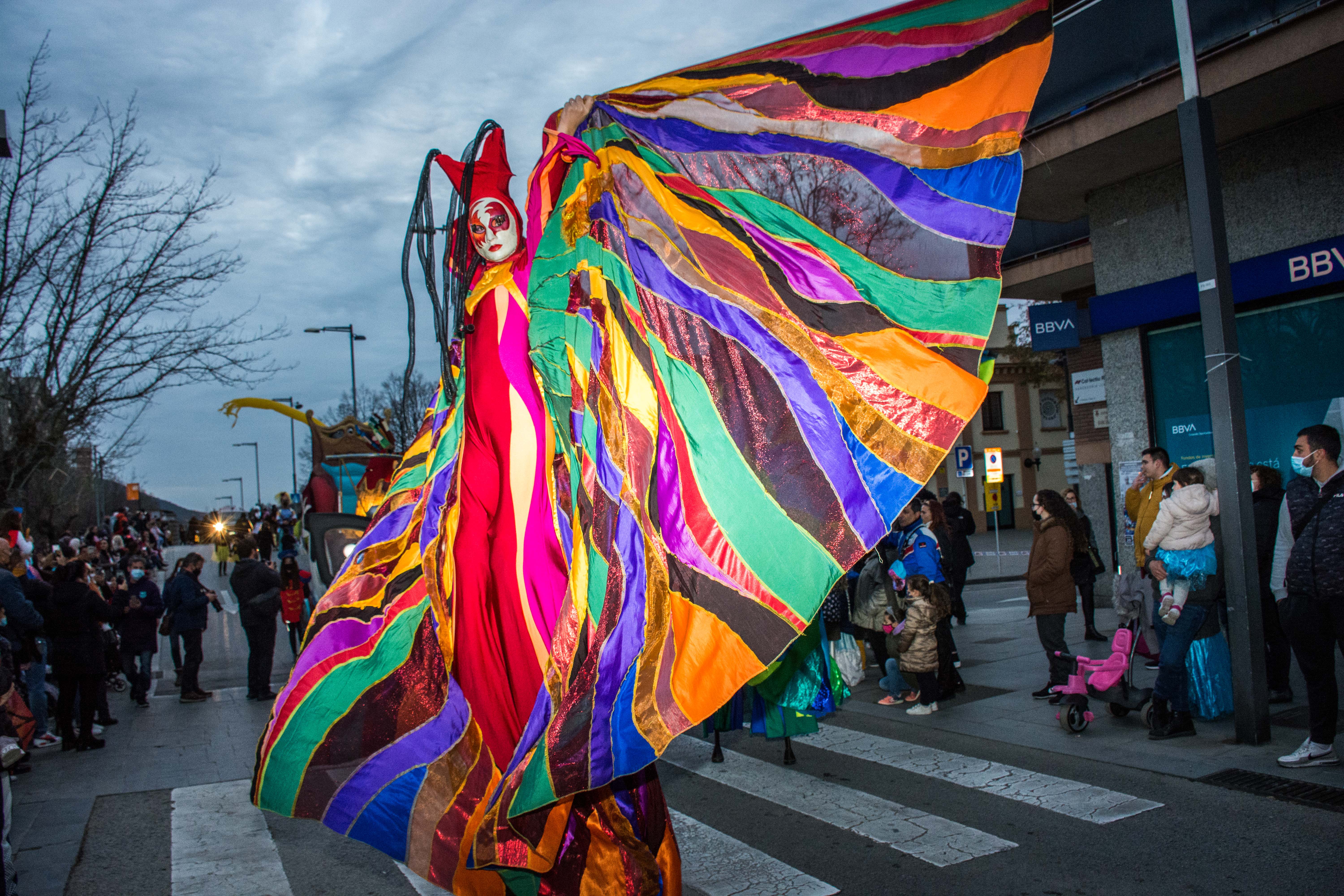 Rua de comparses de Carnaval 2022. FOTO: Carmelo Jiménez