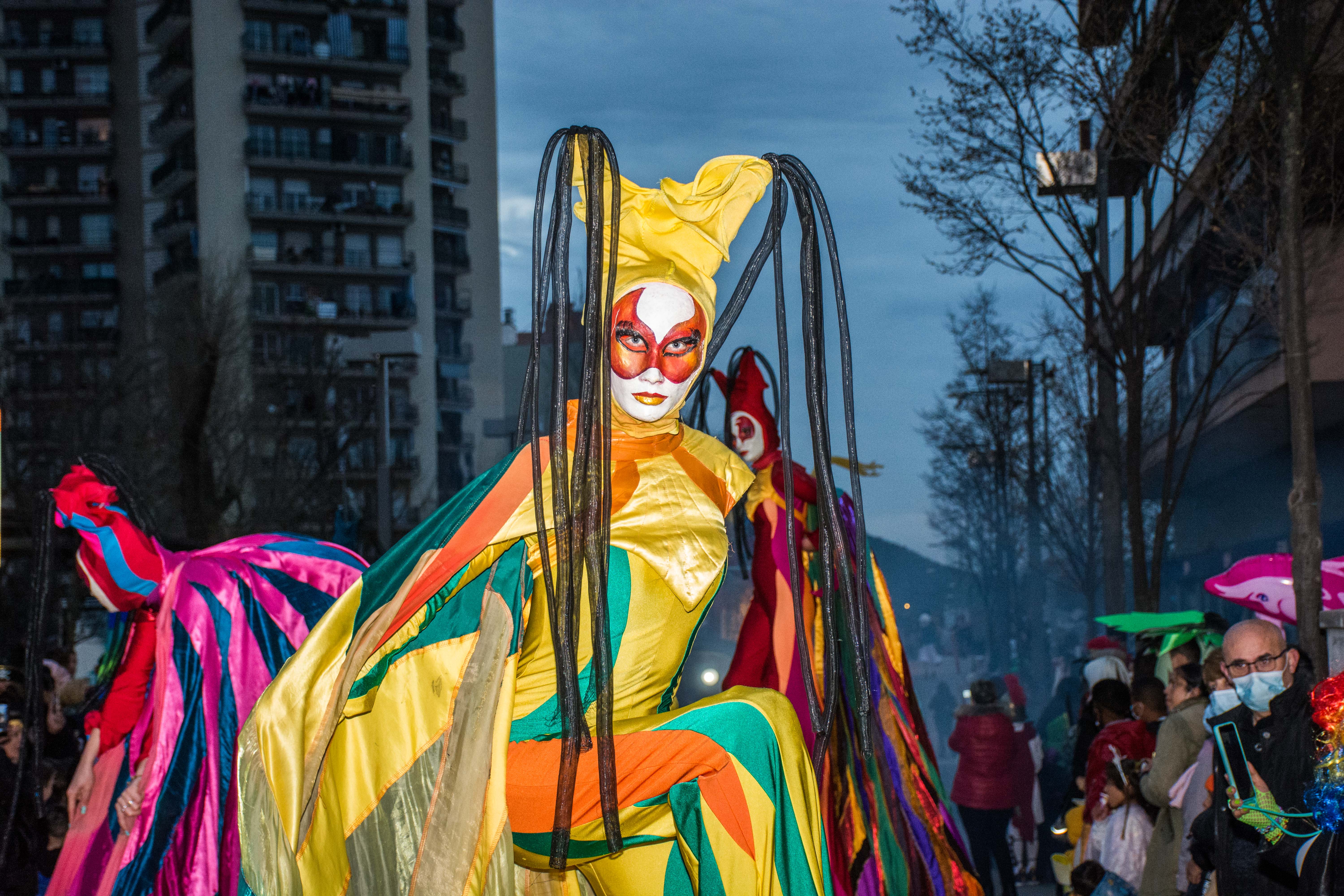 Rua de comparses de Carnaval 2022. FOTO: Carmelo Jiménez