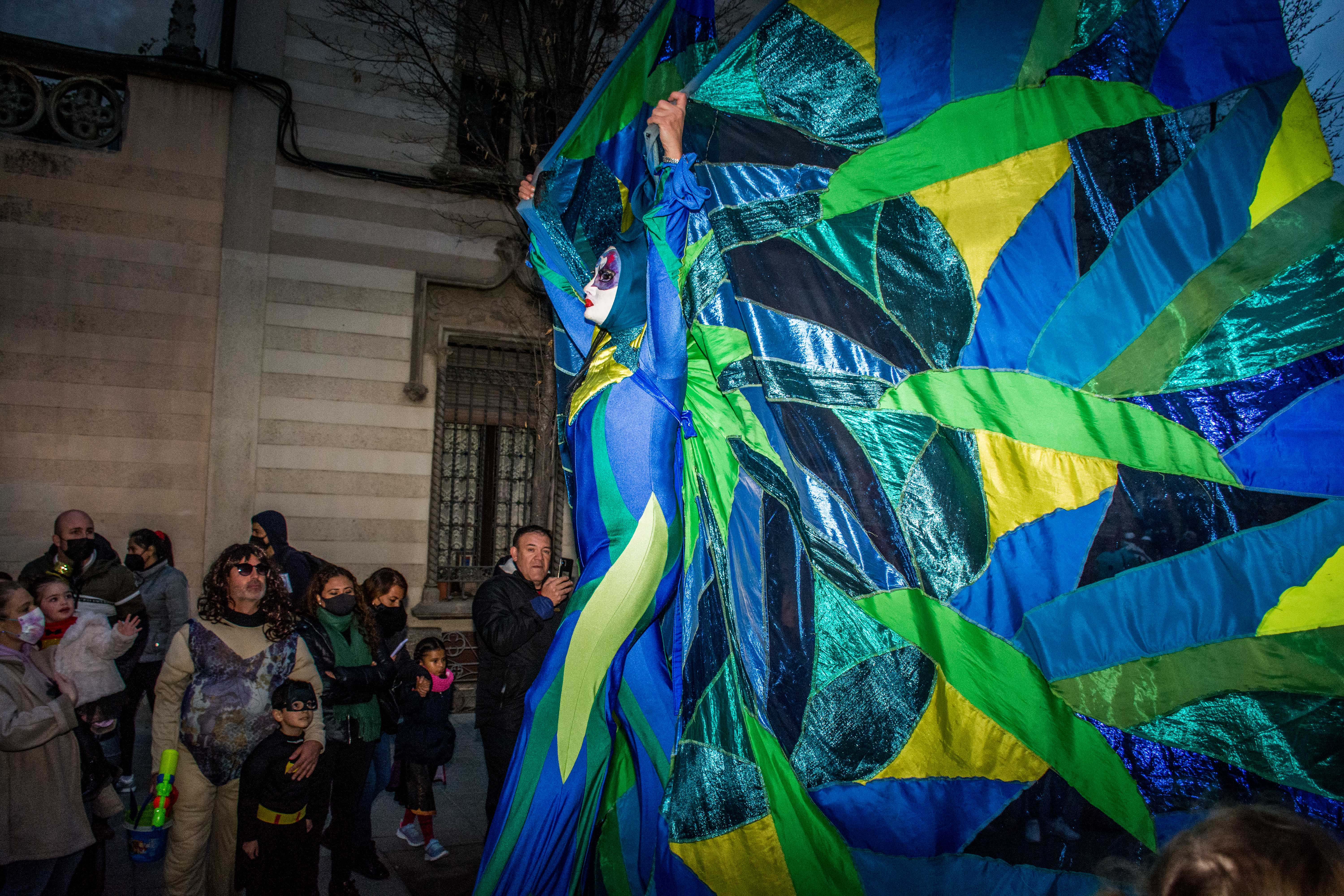 Rua de comparses de Carnaval 2022. FOTO: Carmelo Jiménez