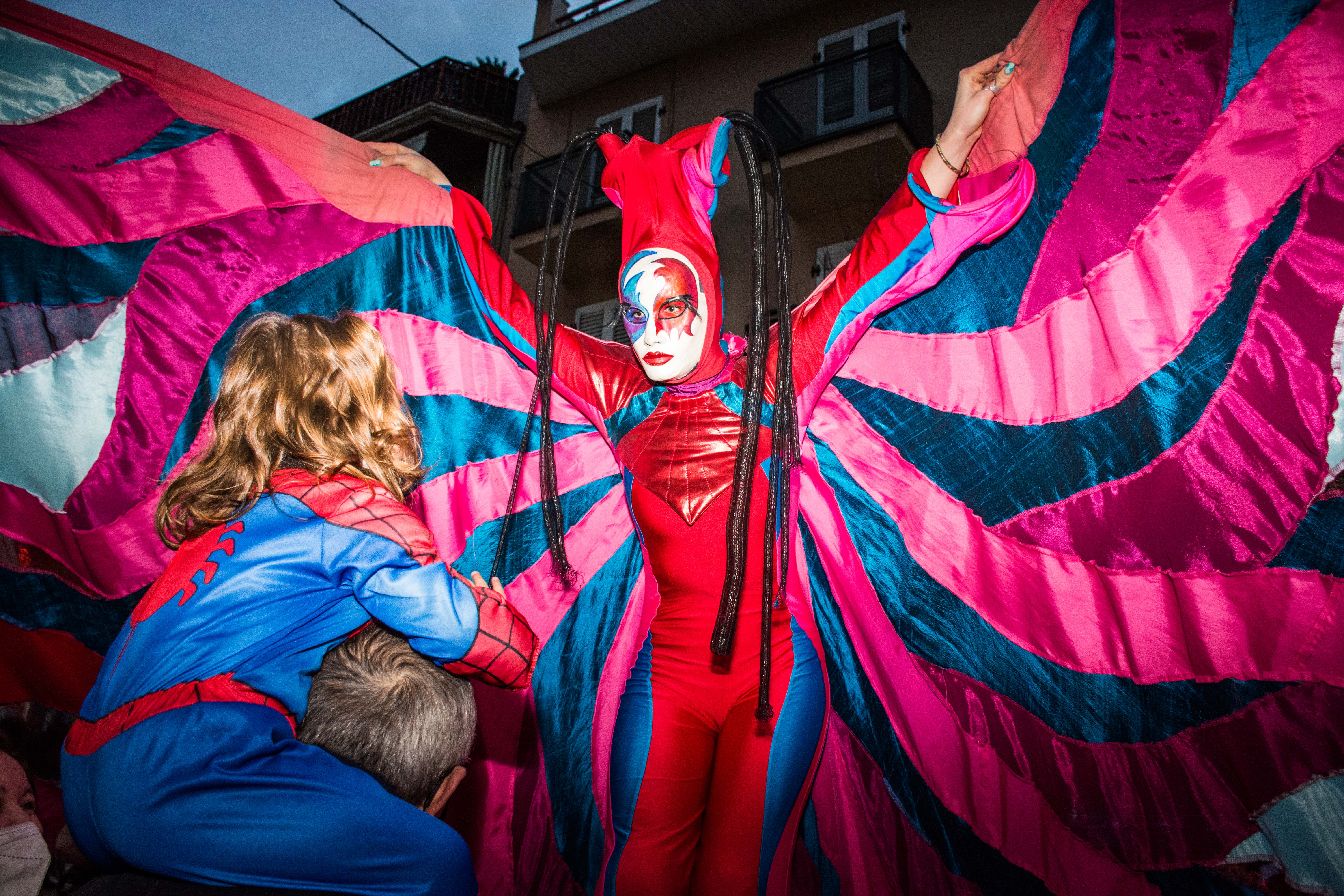 Rua de comparses de Carnaval 2022. FOTO: Carmelo Jiménez