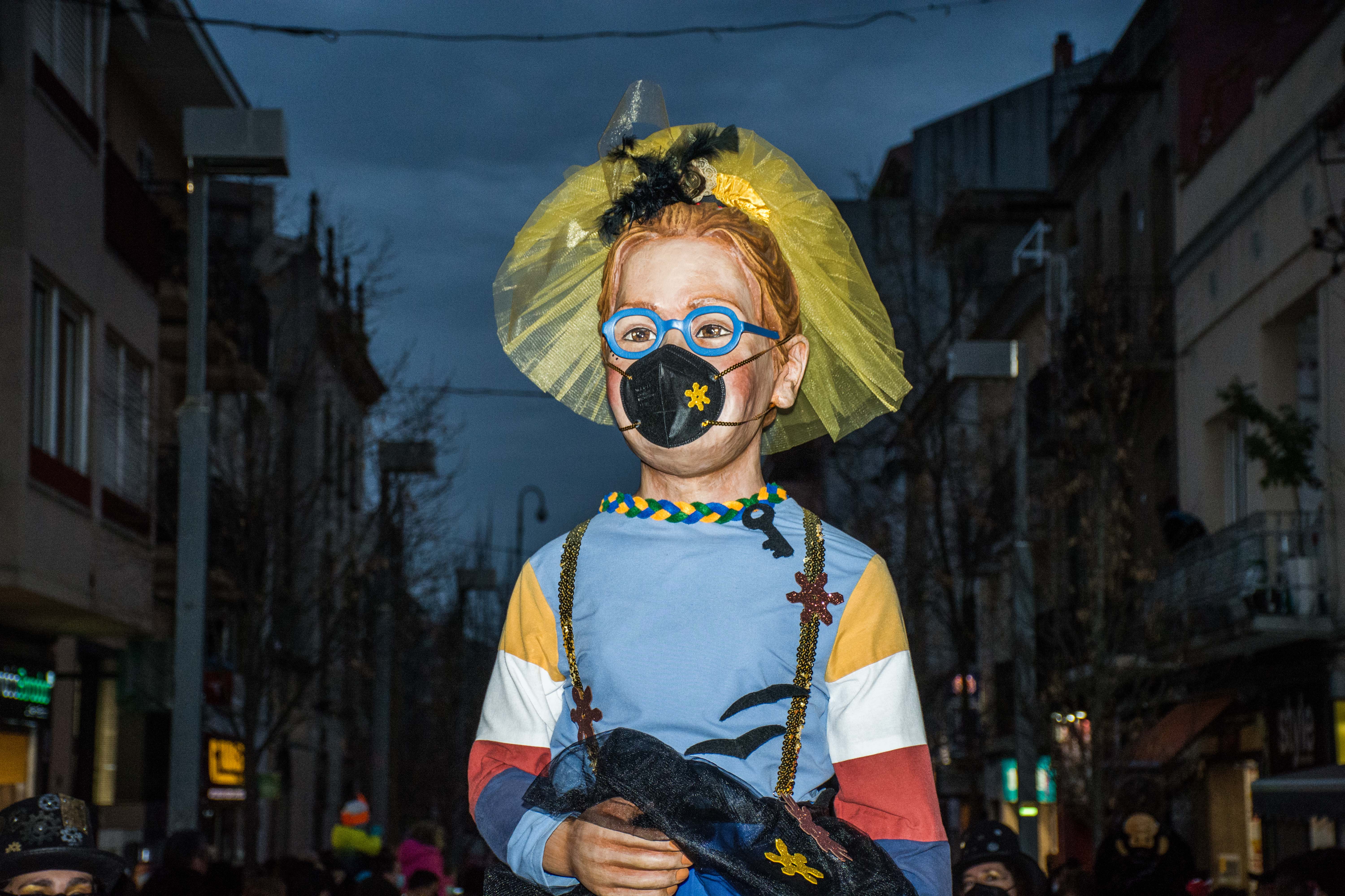 Rua de comparses de Carnaval 2022. FOTO: Carmelo Jiménez