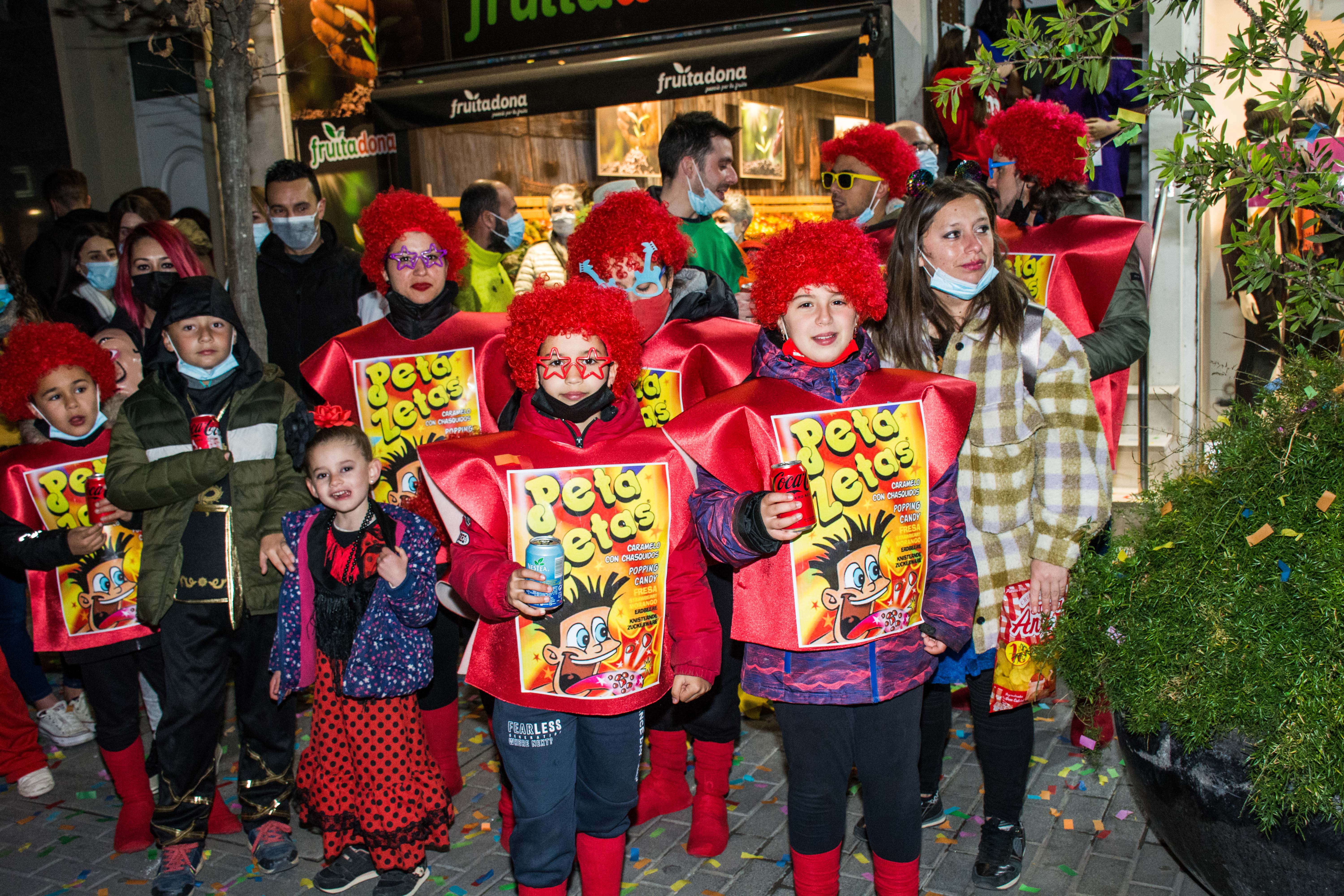 Rua de comparses de Carnaval 2022. FOTO: Carmelo Jiménez