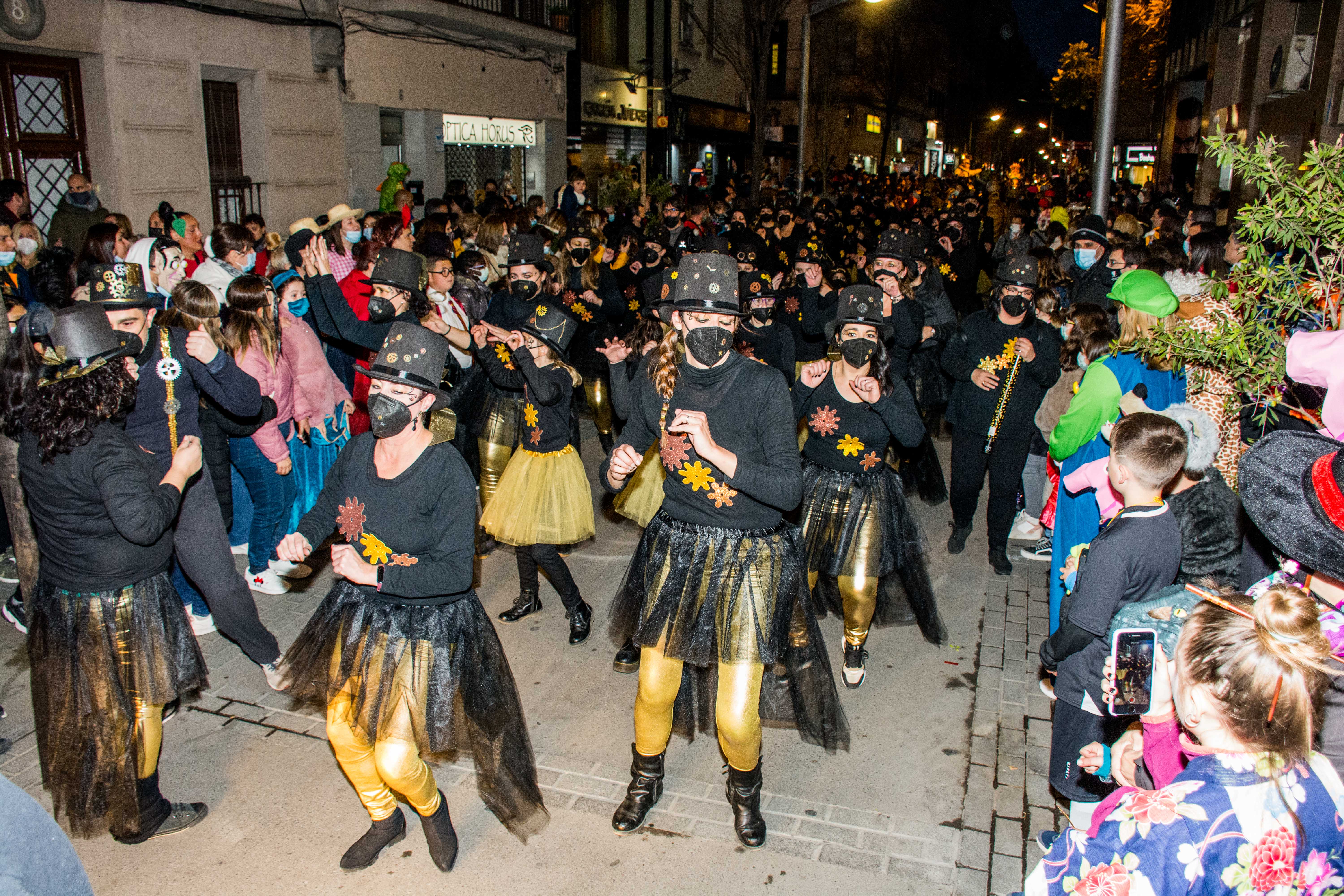 Rua de comparses de Carnaval 2022. FOTO: Carmelo Jiménez