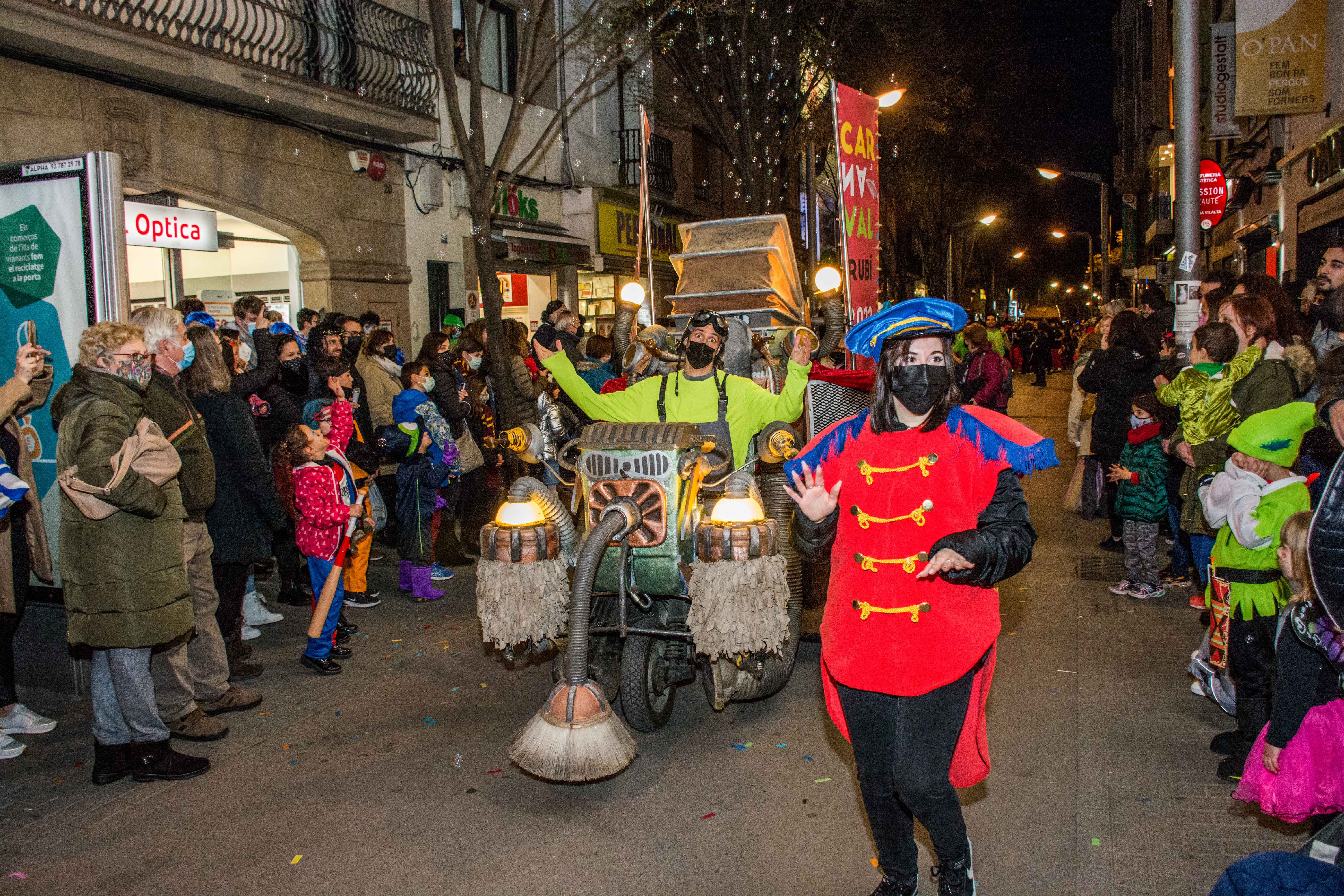 Rua de comparses de Carnaval 2022. FOTO: Carmelo Jiménez