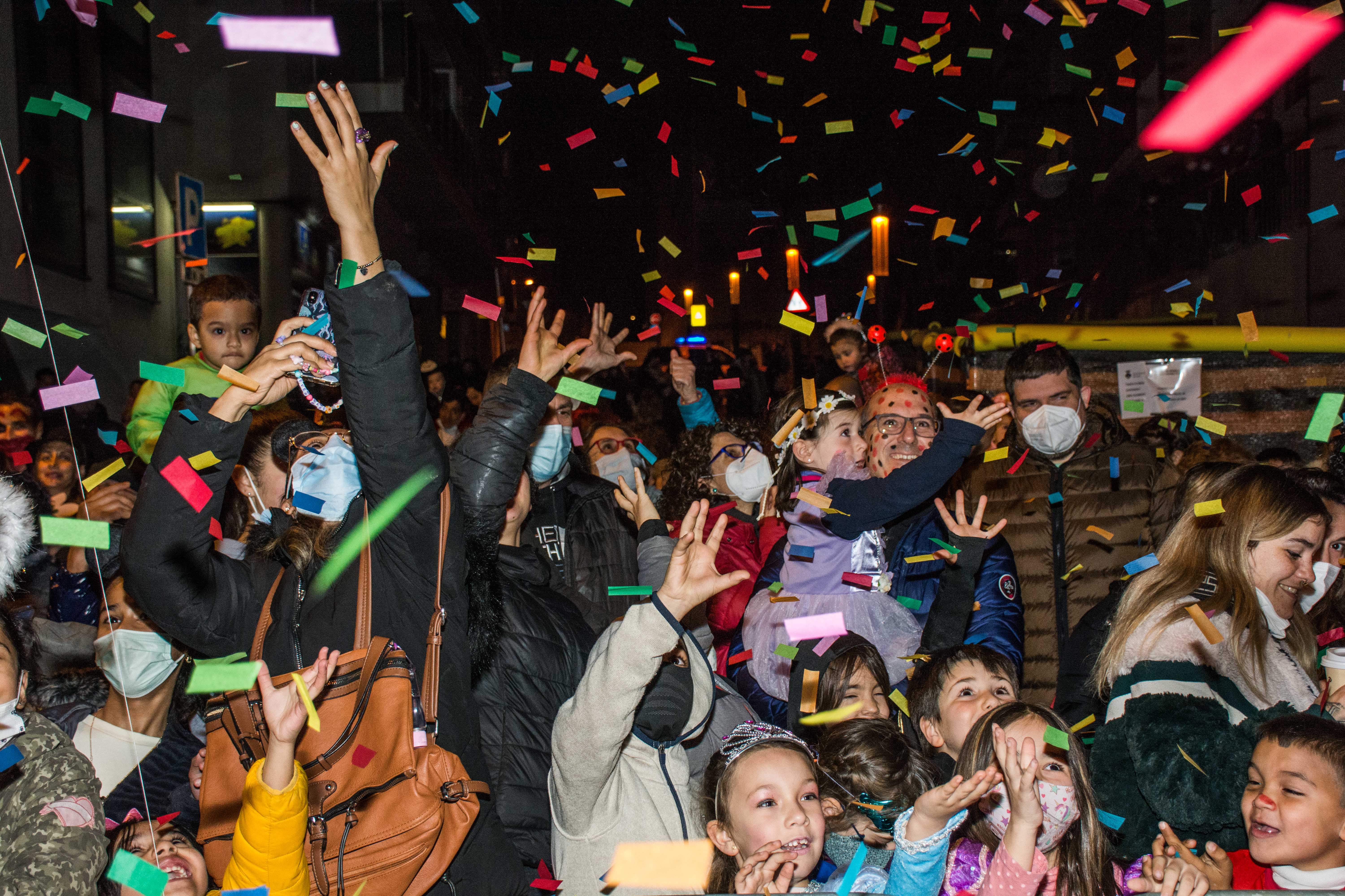 Rua de comparses de Carnaval 2022. FOTO: Carmelo Jiménez