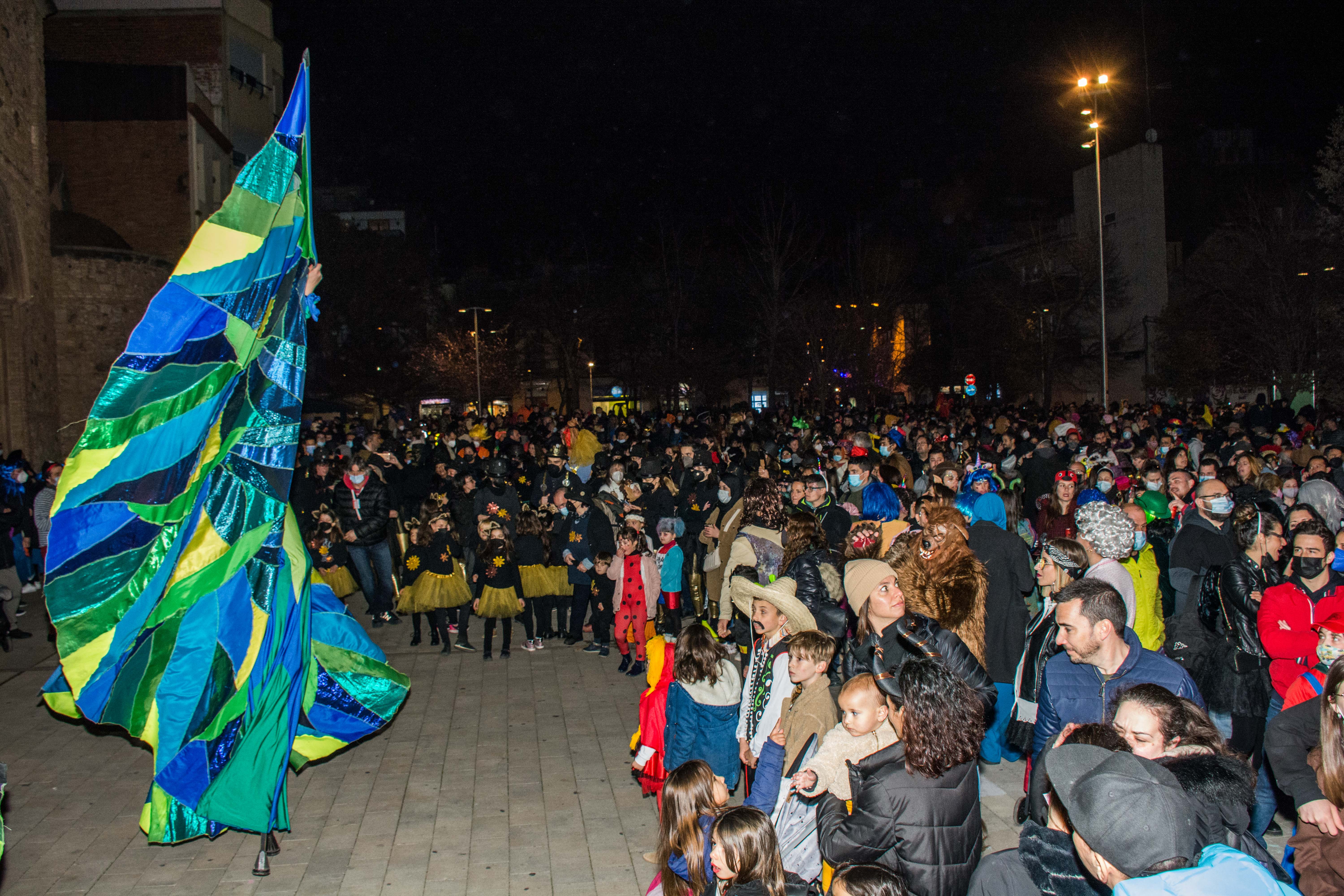 Rua de comparses de Carnaval 2022. FOTO: Carmelo Jiménez