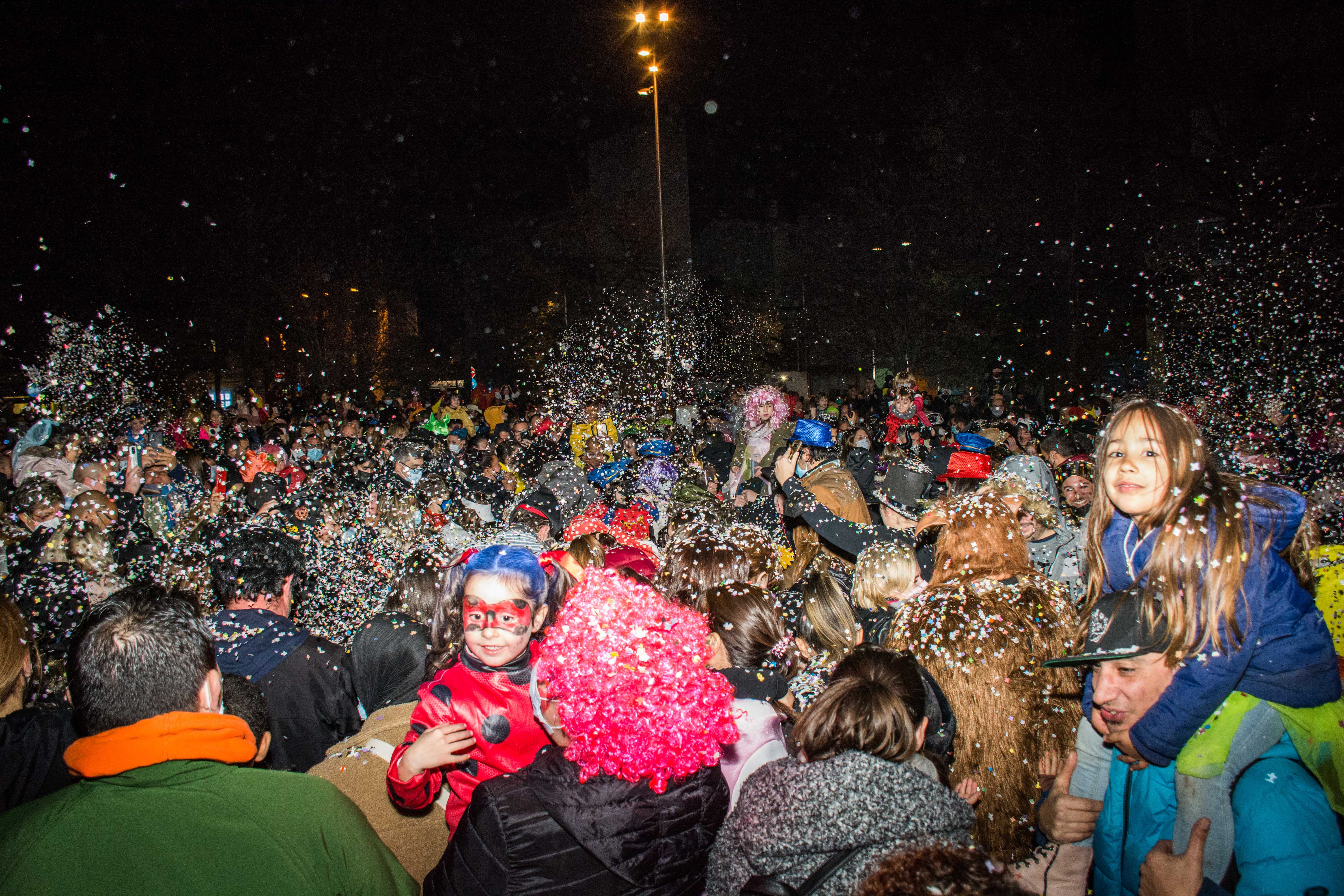 Rua de comparses de Carnaval 2022. FOTO: Carmelo Jiménez