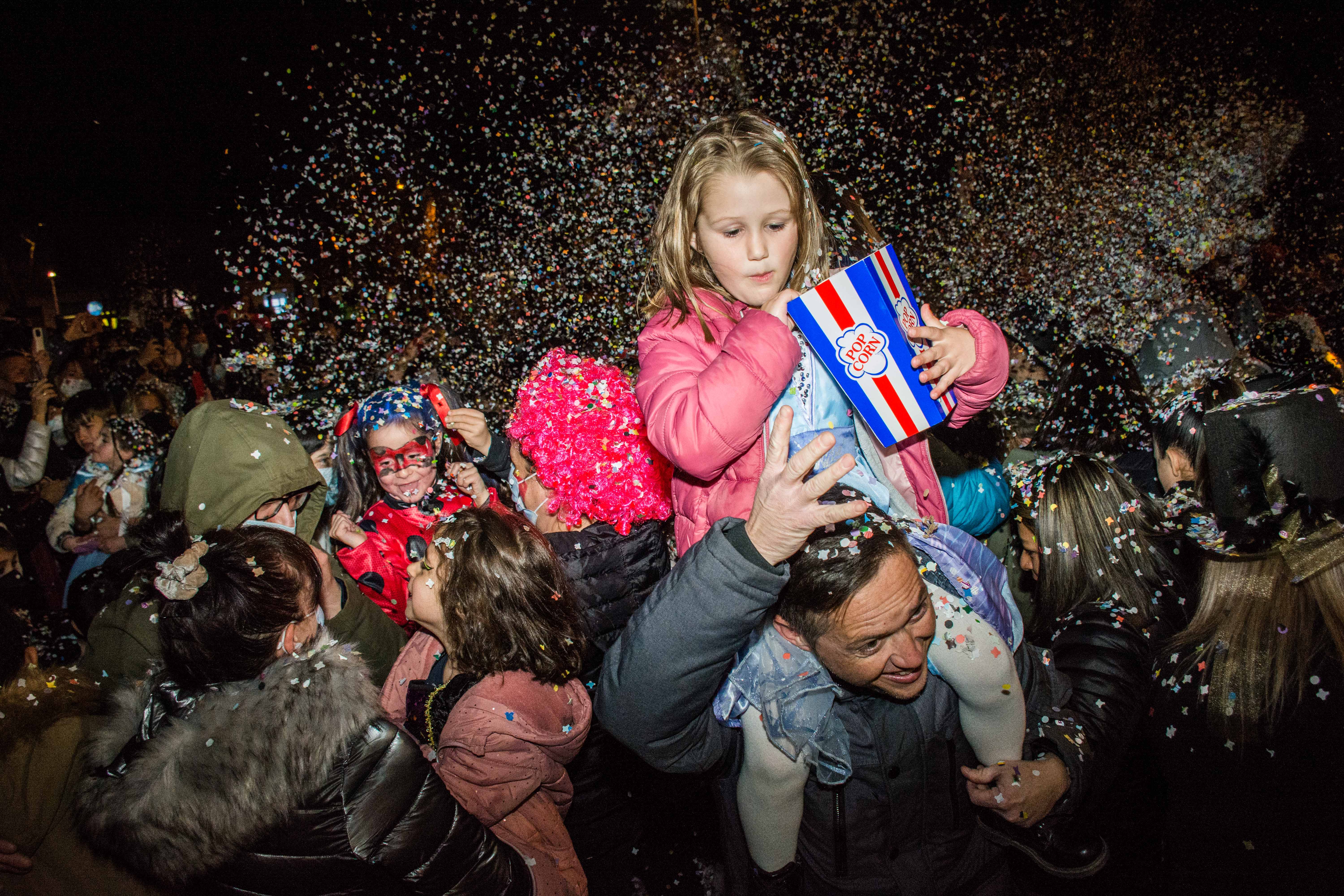 Rua de comparses de Carnaval 2022. FOTO: Carmelo Jiménez