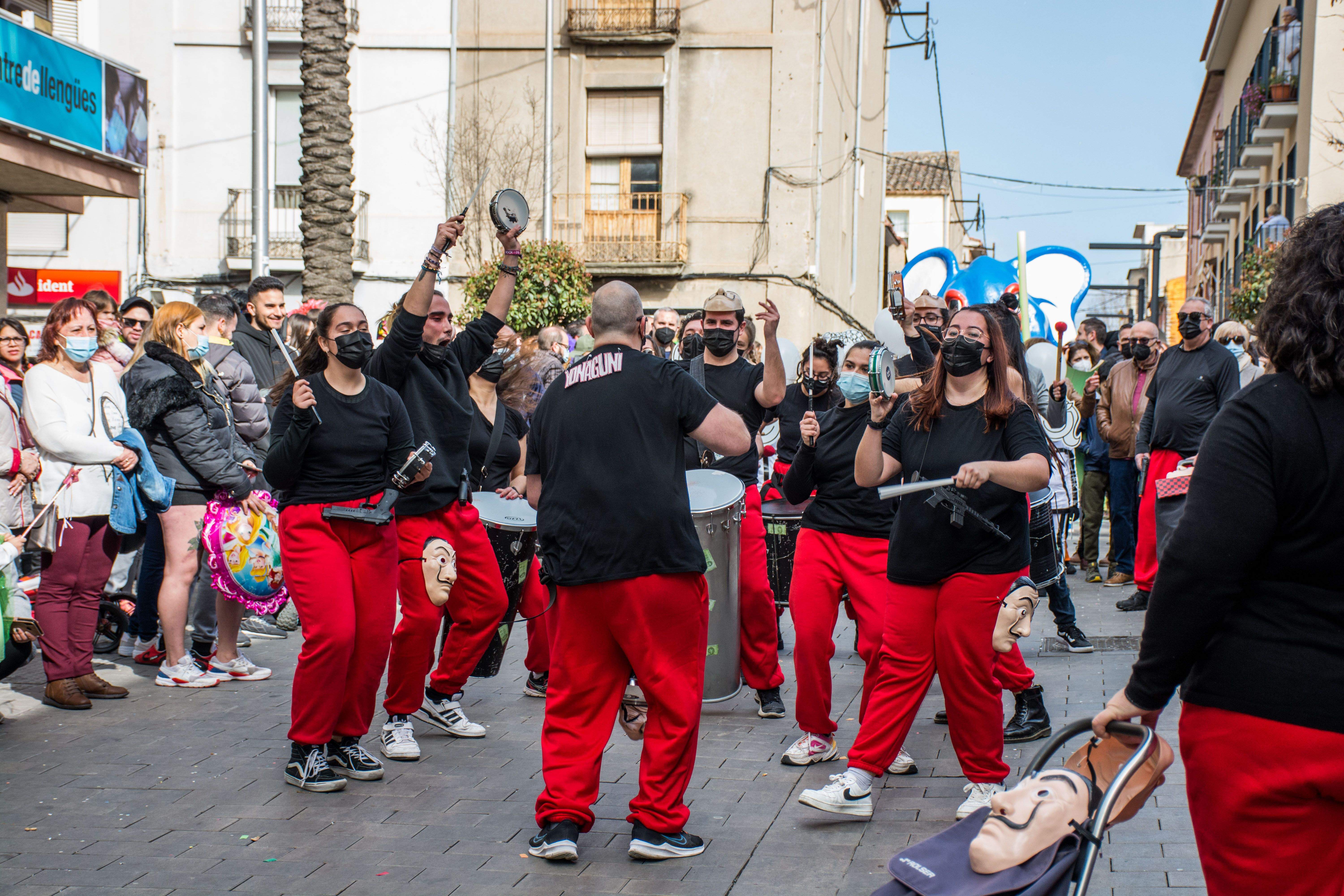 Rua i ball infantil de Carnaval 2022. FOTO: Carmelo Jiménez