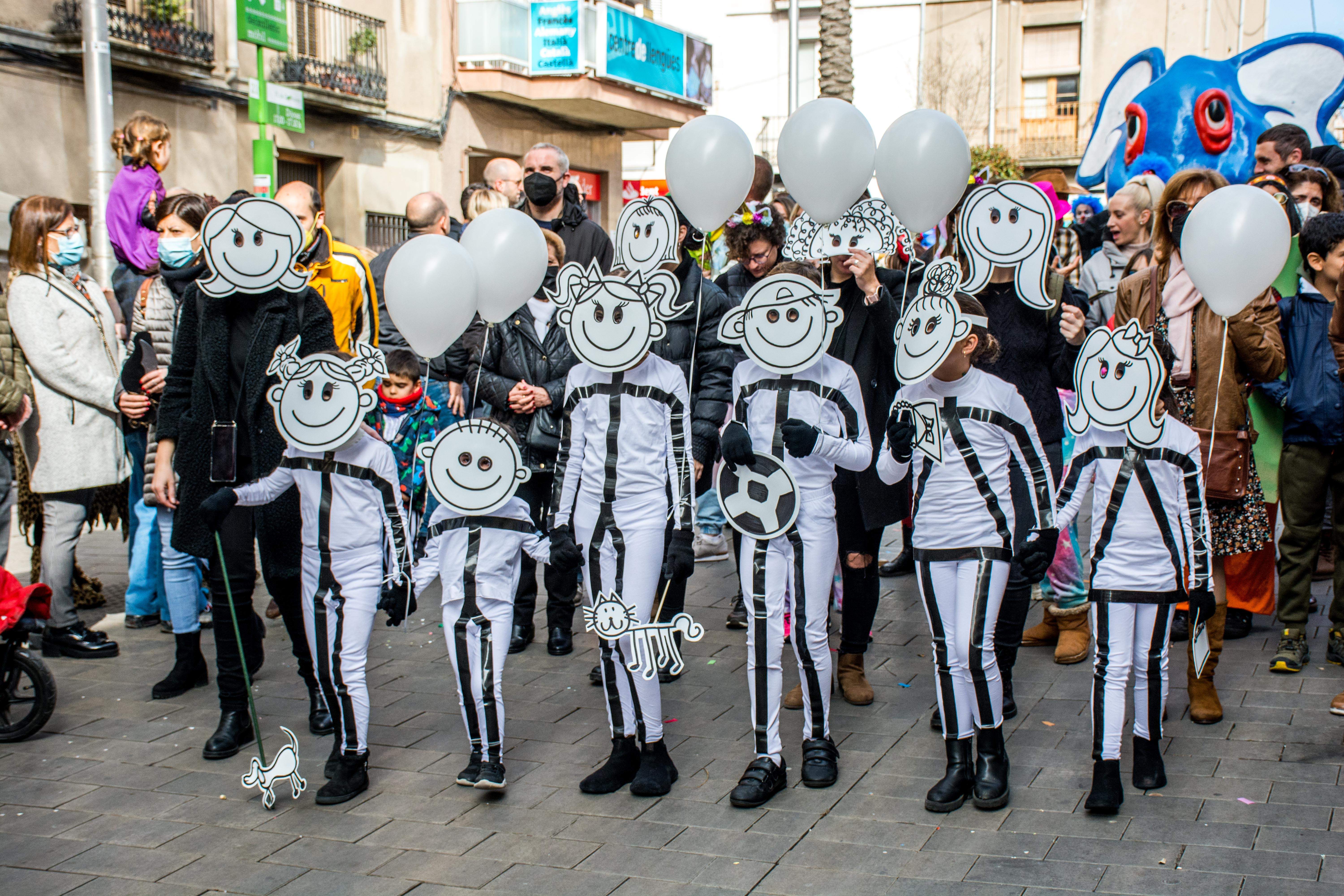 Rua i ball infantil de Carnaval 2022. FOTO: Carmelo Jiménez