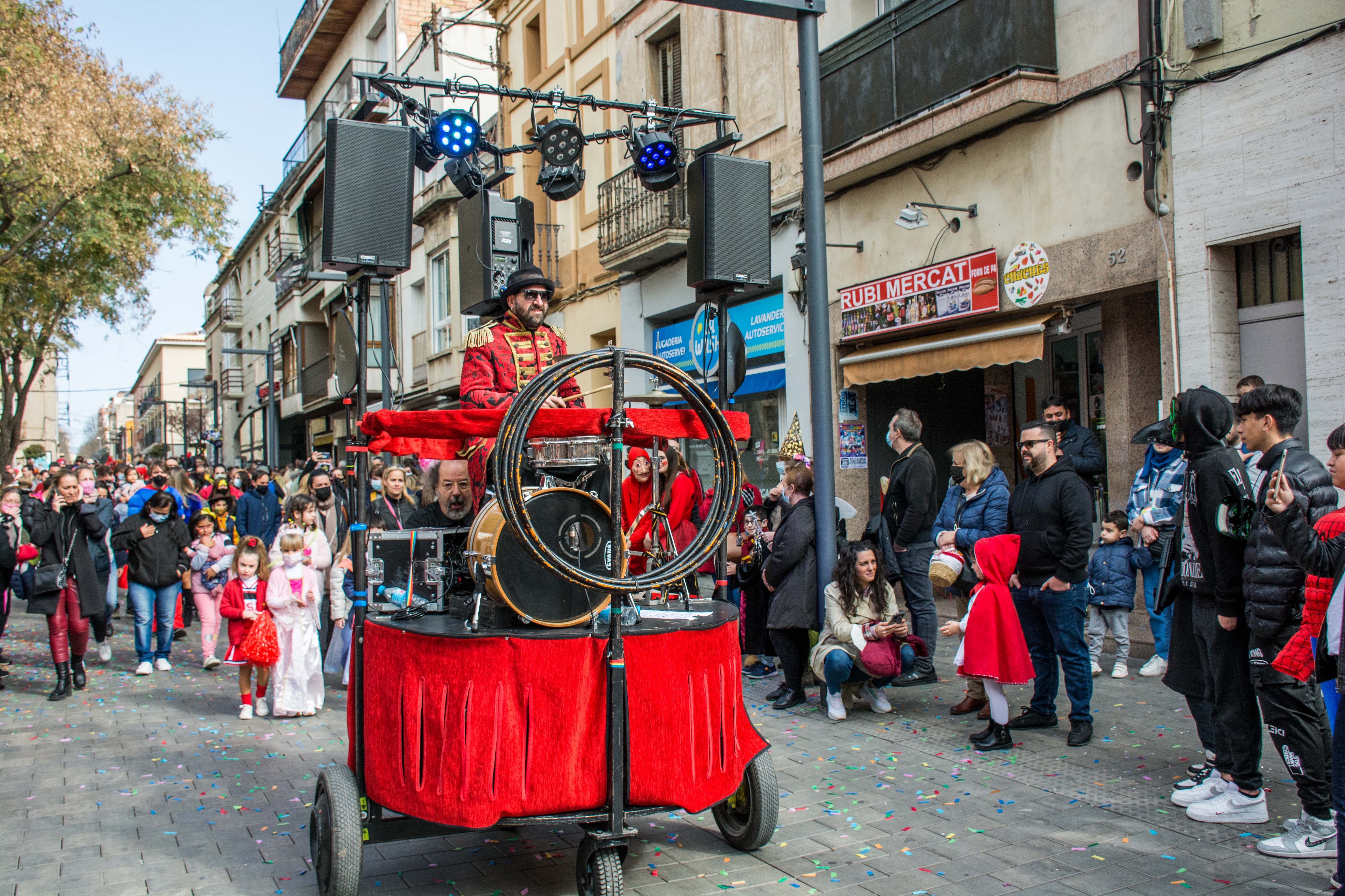 Rua i ball infantil de Carnaval 2022. FOTO: Carmelo Jiménez