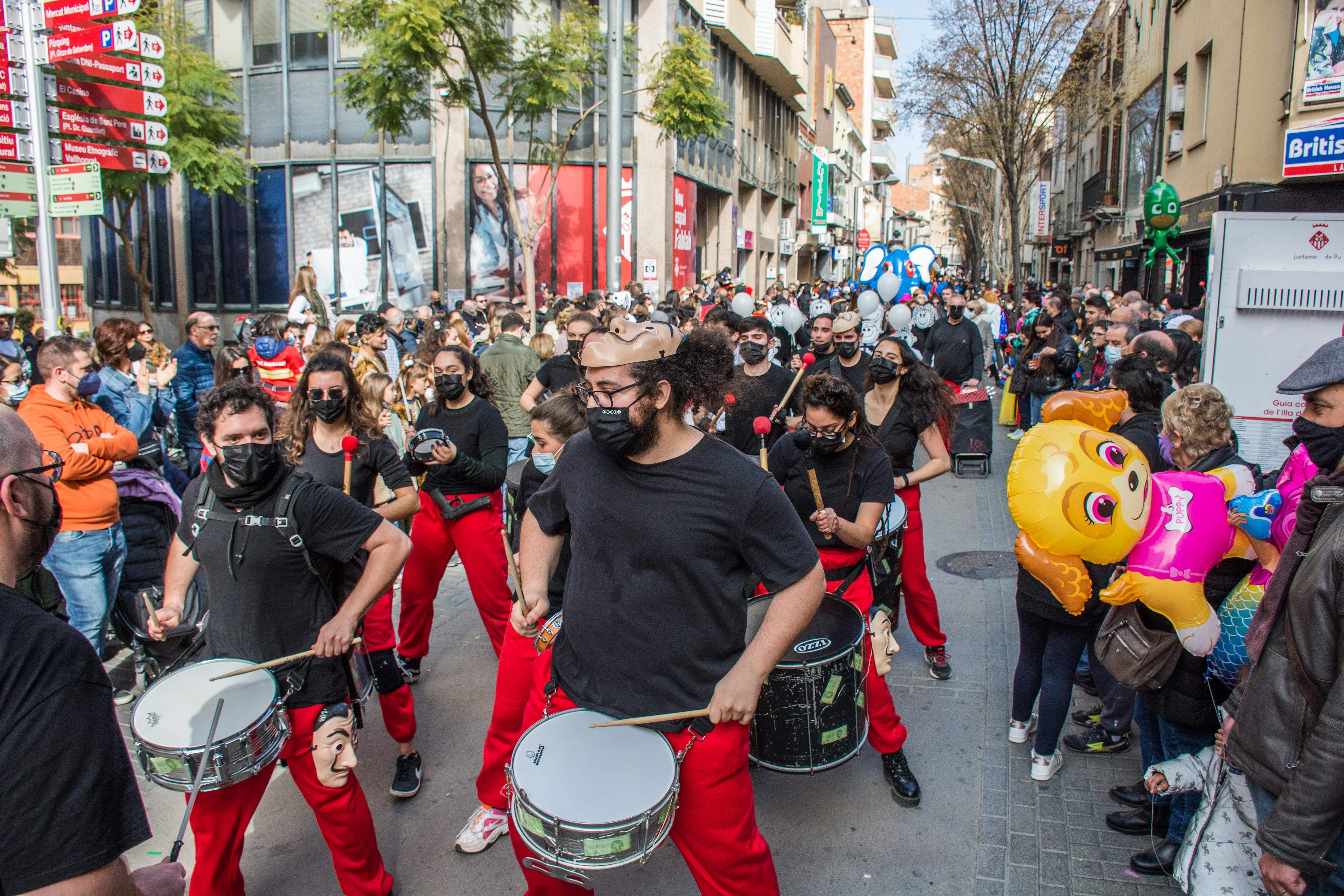 Rua i ball infantil de Carnaval 2022. FOTO: Carmelo Jiménez