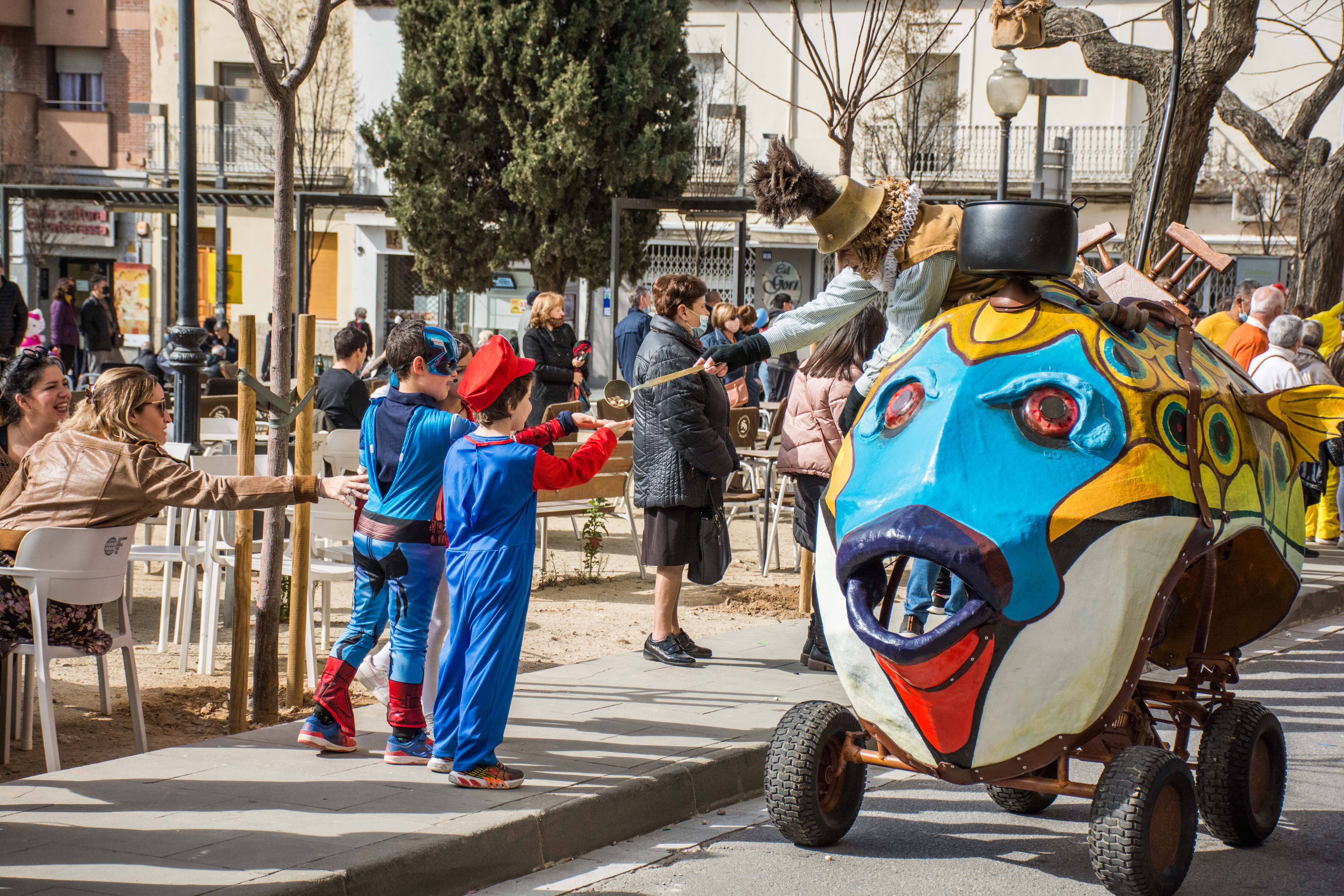 Rua i ball infantil de Carnaval 2022. FOTO: Carmelo Jiménez