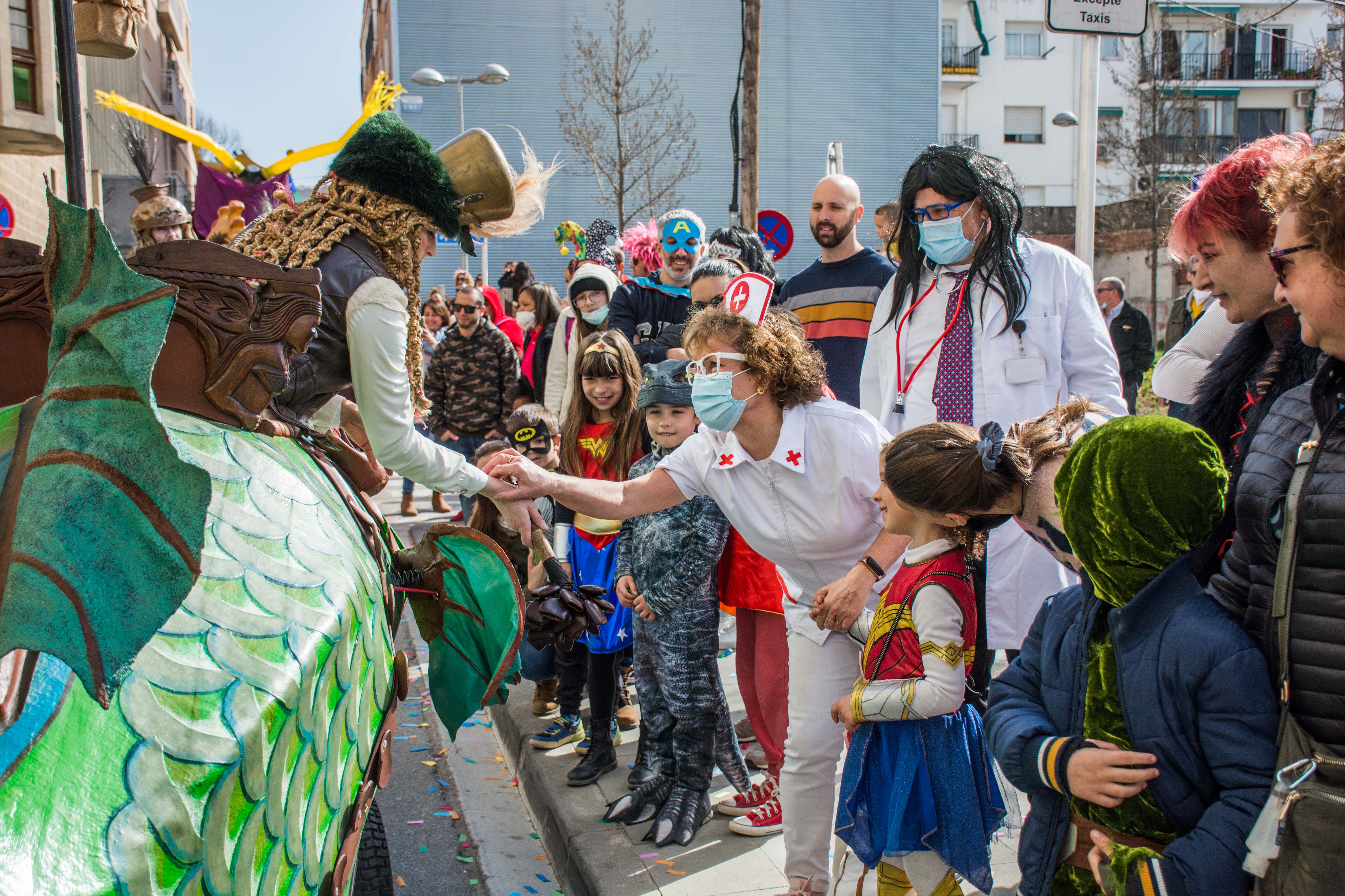Rua i ball infantil de Carnaval 2022. FOTO: Carmelo Jiménez