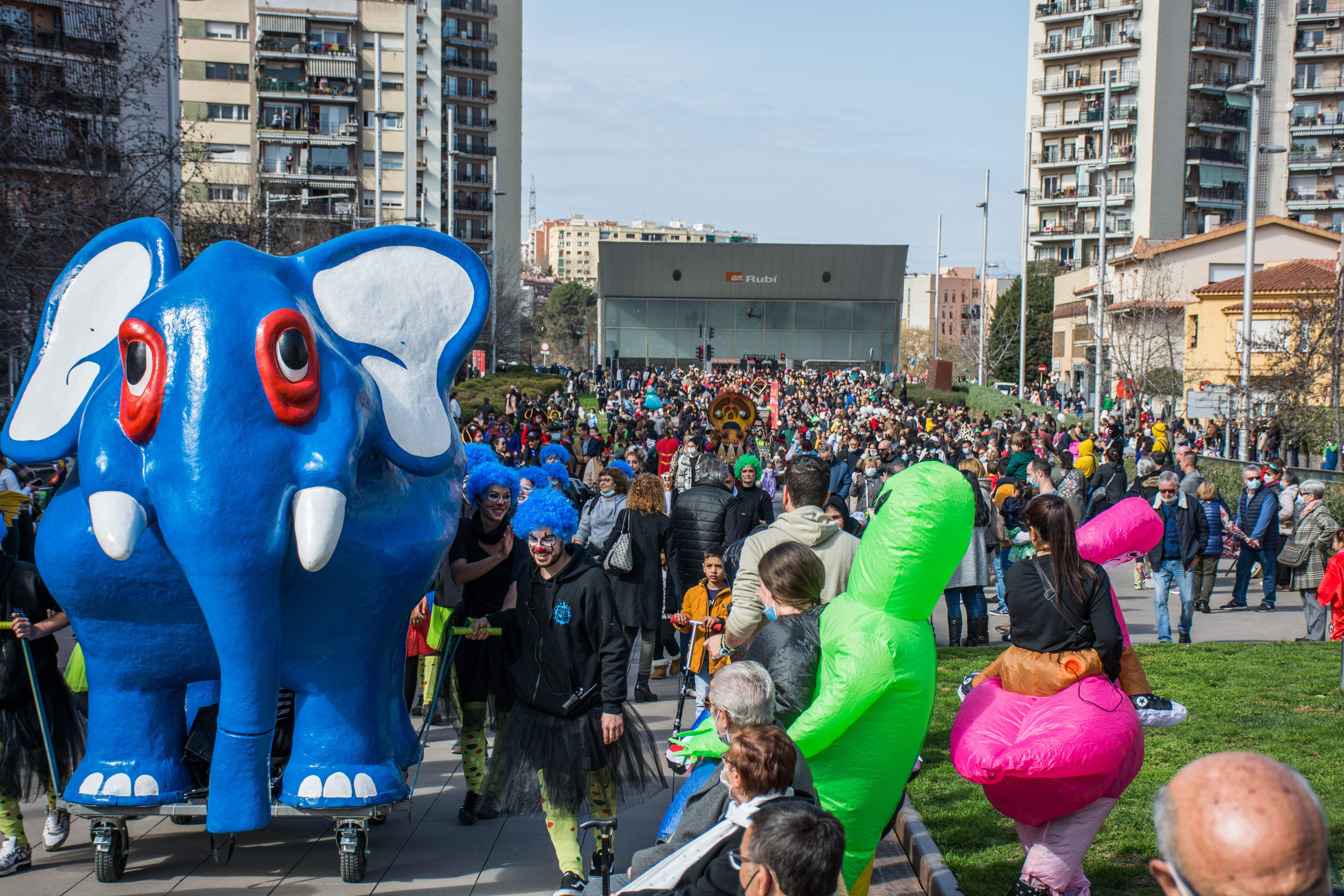 Rua i ball infantil de Carnaval 2022. FOTO: Carmelo Jiménez