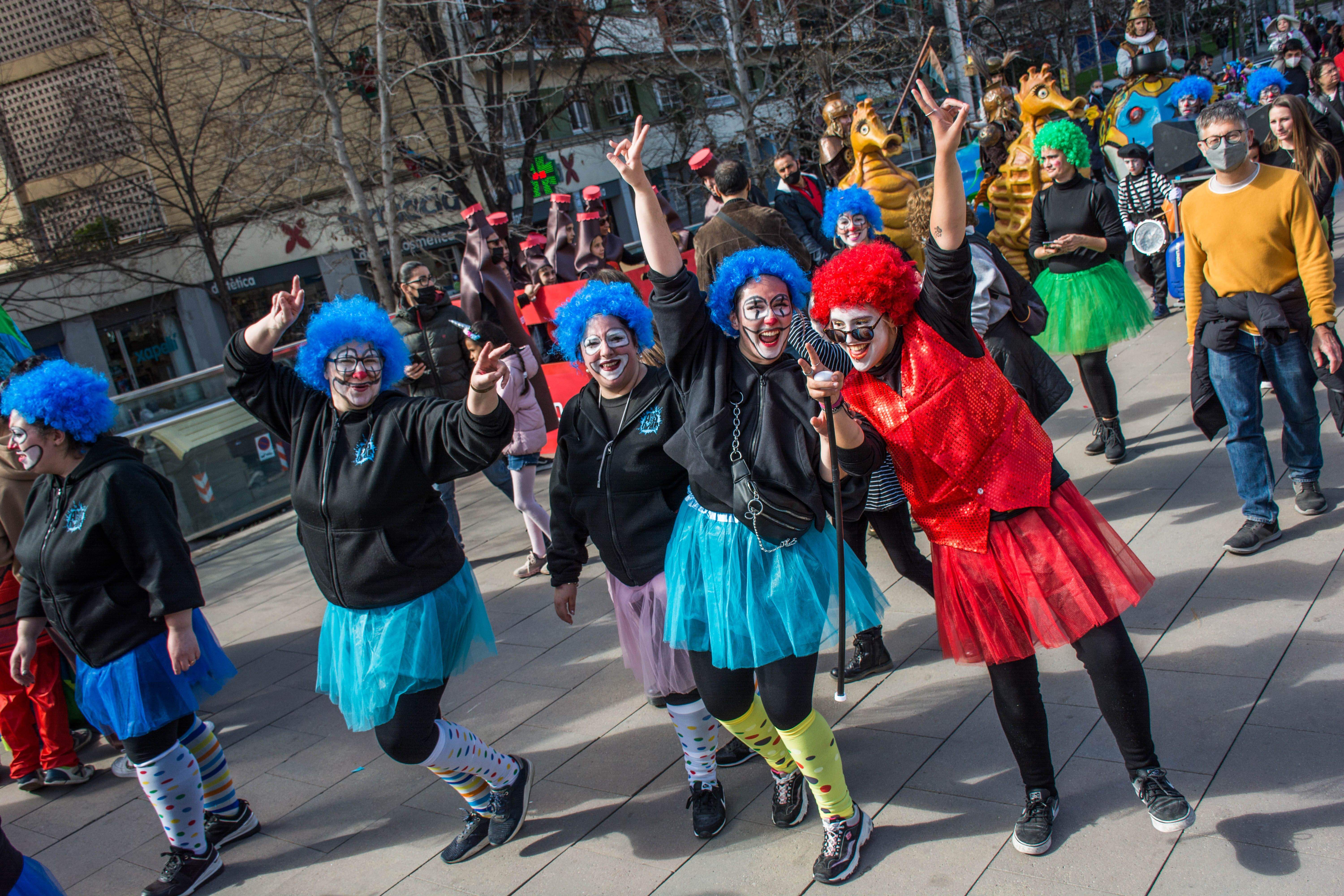 Rua i ball infantil de Carnaval 2022. FOTO: Carmelo Jiménez