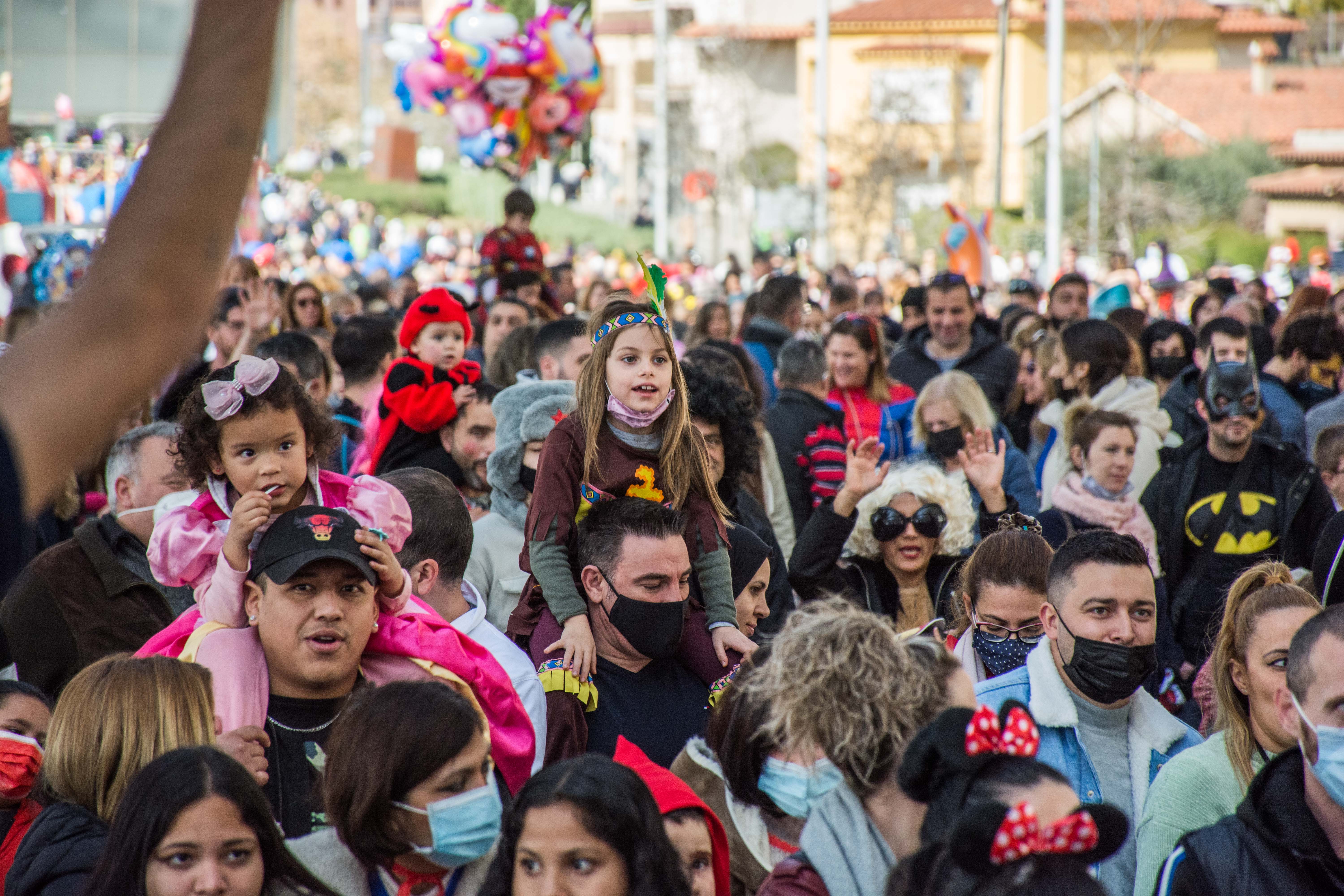 Rua i ball infantil de Carnaval 2022. FOTO: Carmelo Jiménez