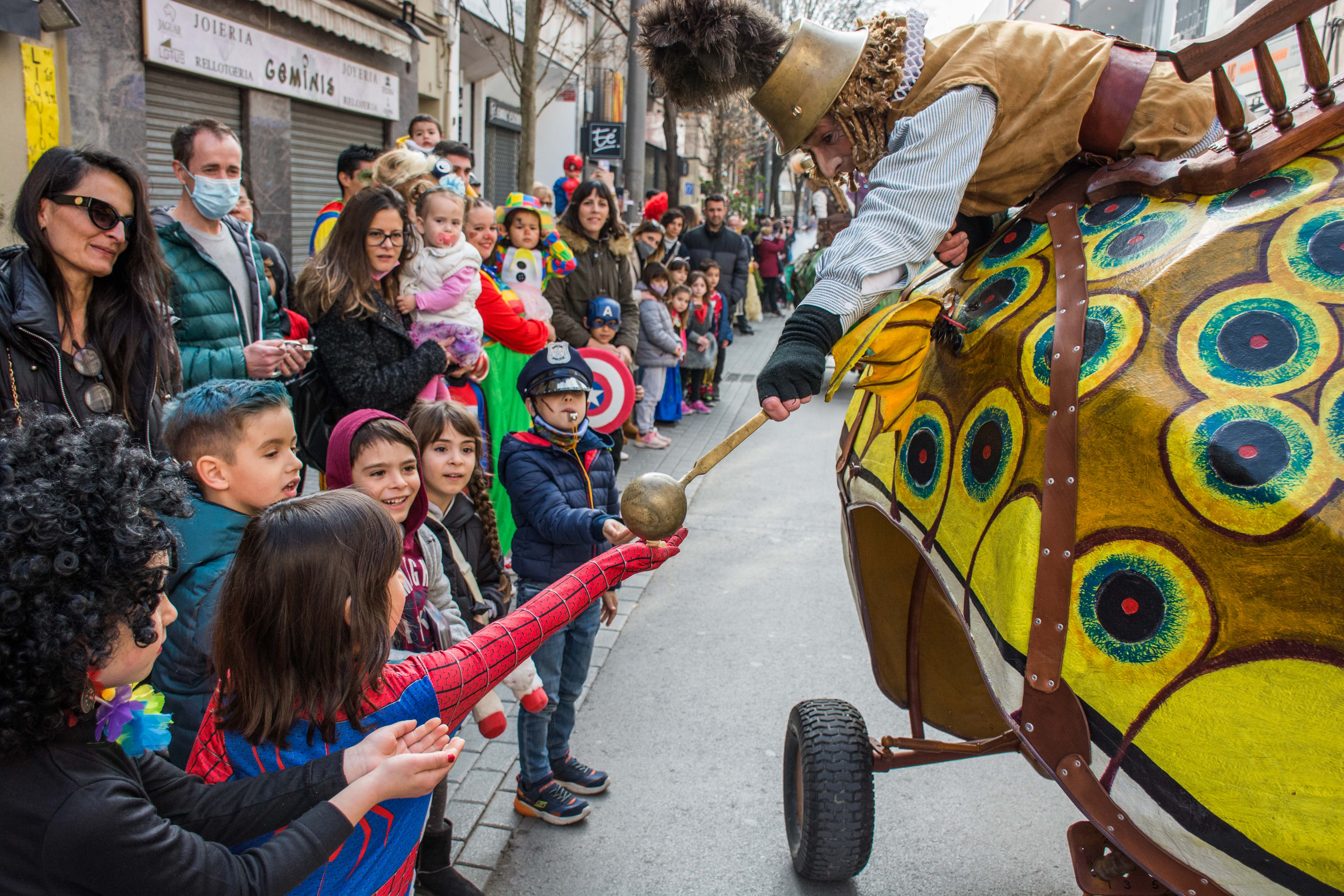 Rua i ball infantil de Carnaval 2022. FOTO: Carmelo Jiménez
