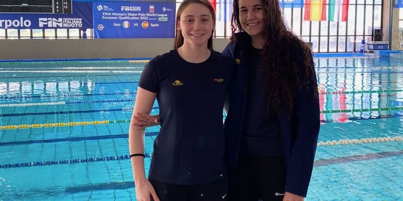 Les rubinenques Elena Ruiz i l’Elia Jiménez han jugat també amb la selecció espanyola. FOTO: Cedida Les rubinenques Elena Ruiz i l’Elia Jiménez han jugat també amb la selecció espanyola. FOTO: Cedida