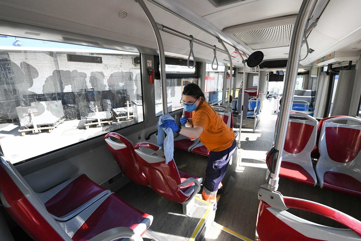 La neteja és un dels aspectes més ben valorats del RubíBus. FOTO: Ajuntament de Rubí – Localpres